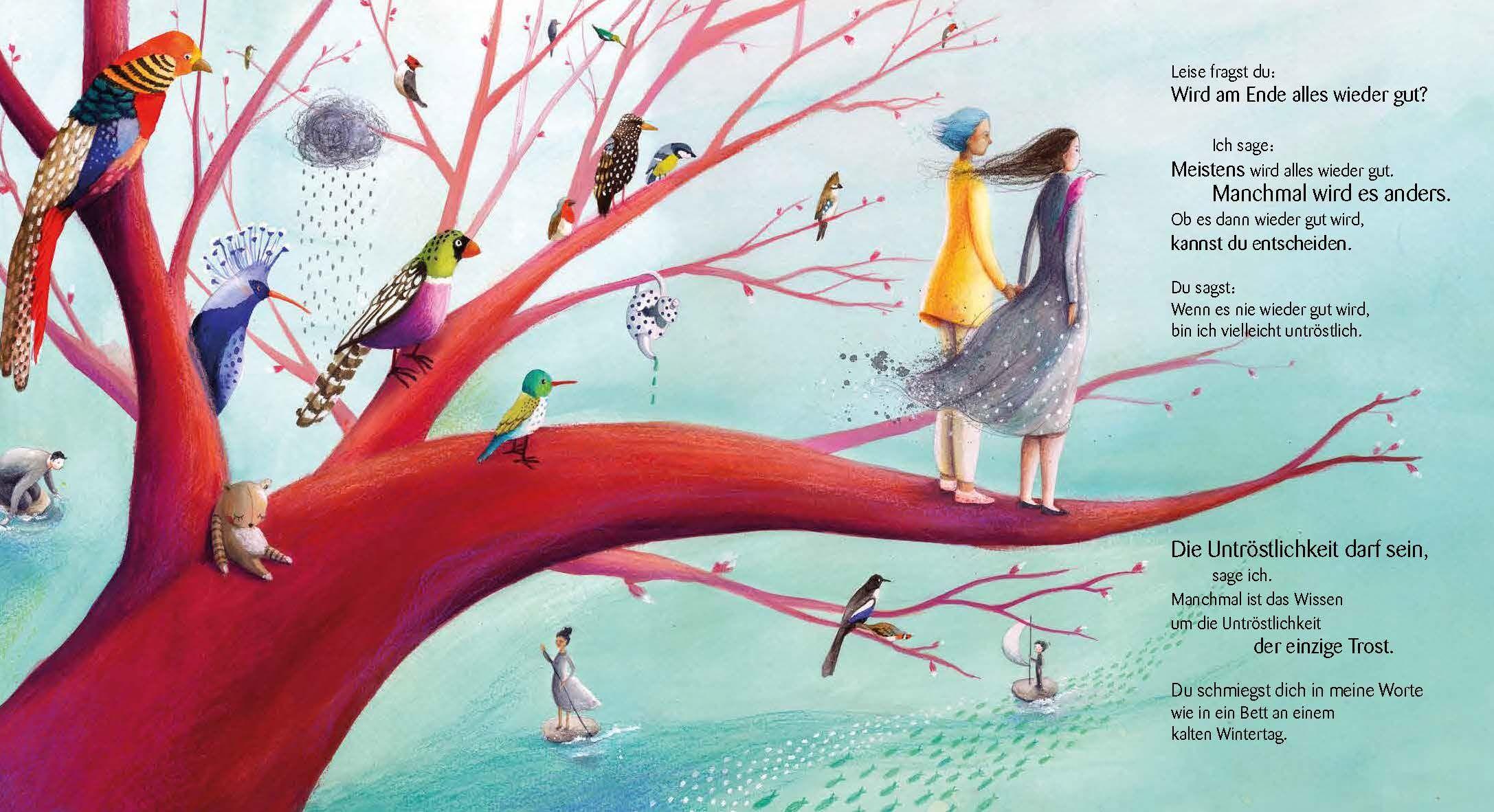 Beispielinhalt (Bild) Getröstet