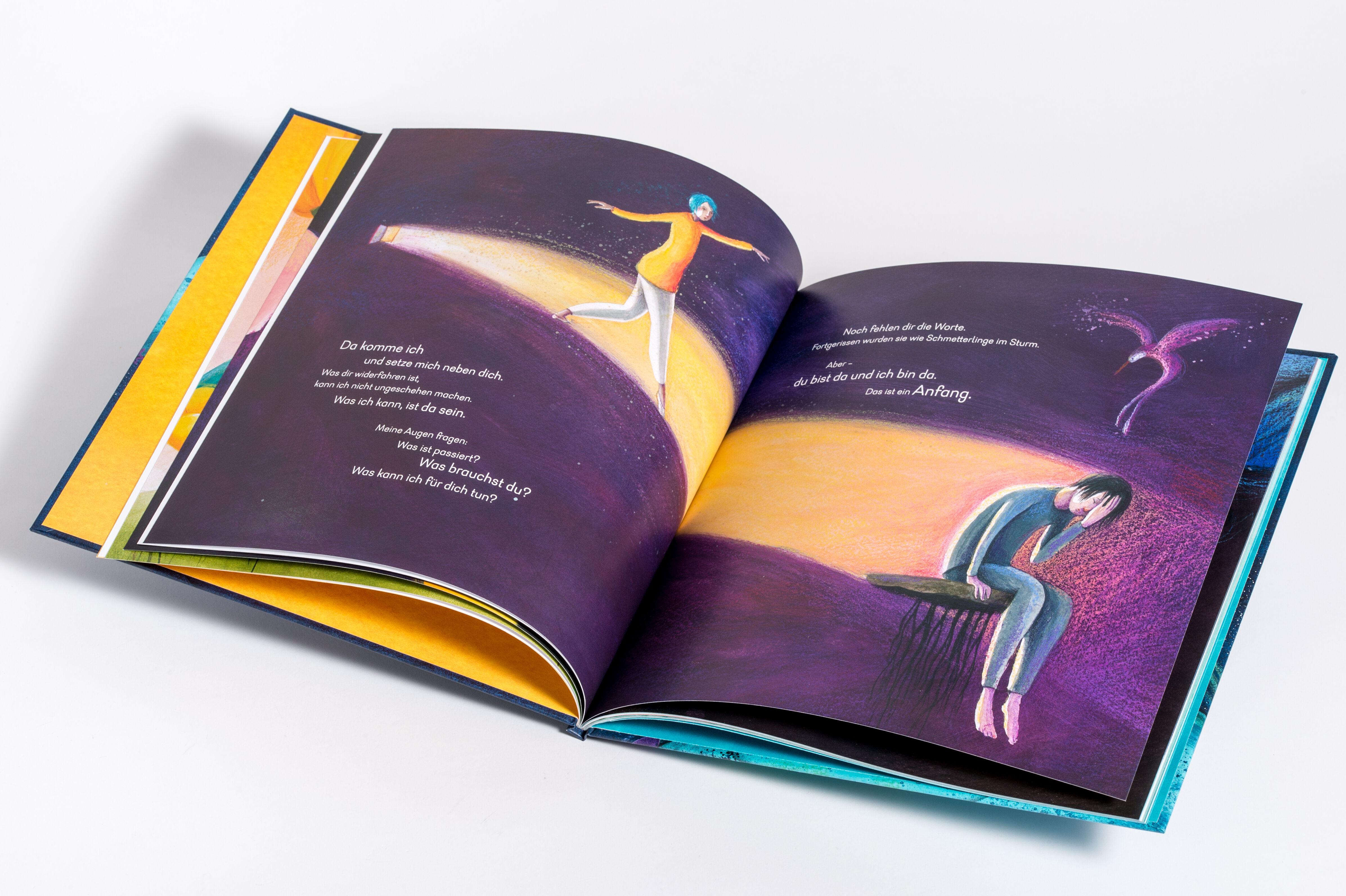 Beispielinhalt (Bild) Getröstet