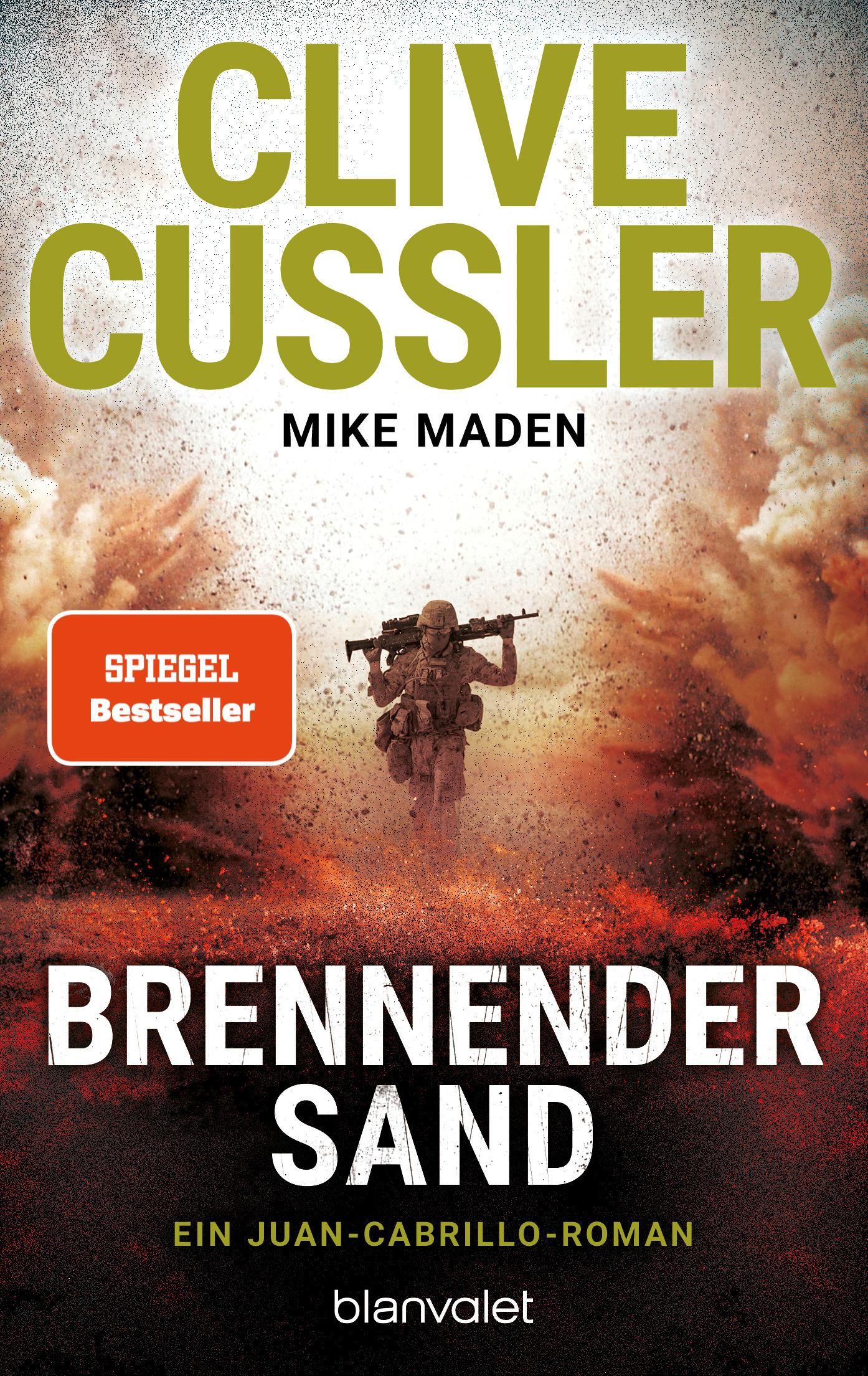 Vorderes Coverbild Brennender Sand