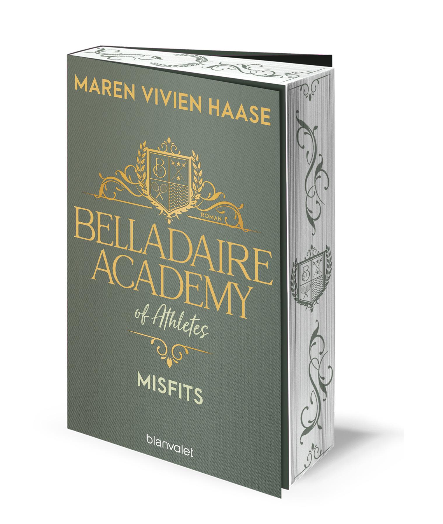 Vorderes Coverbild Belladaire Academy of Athletes - Misfits