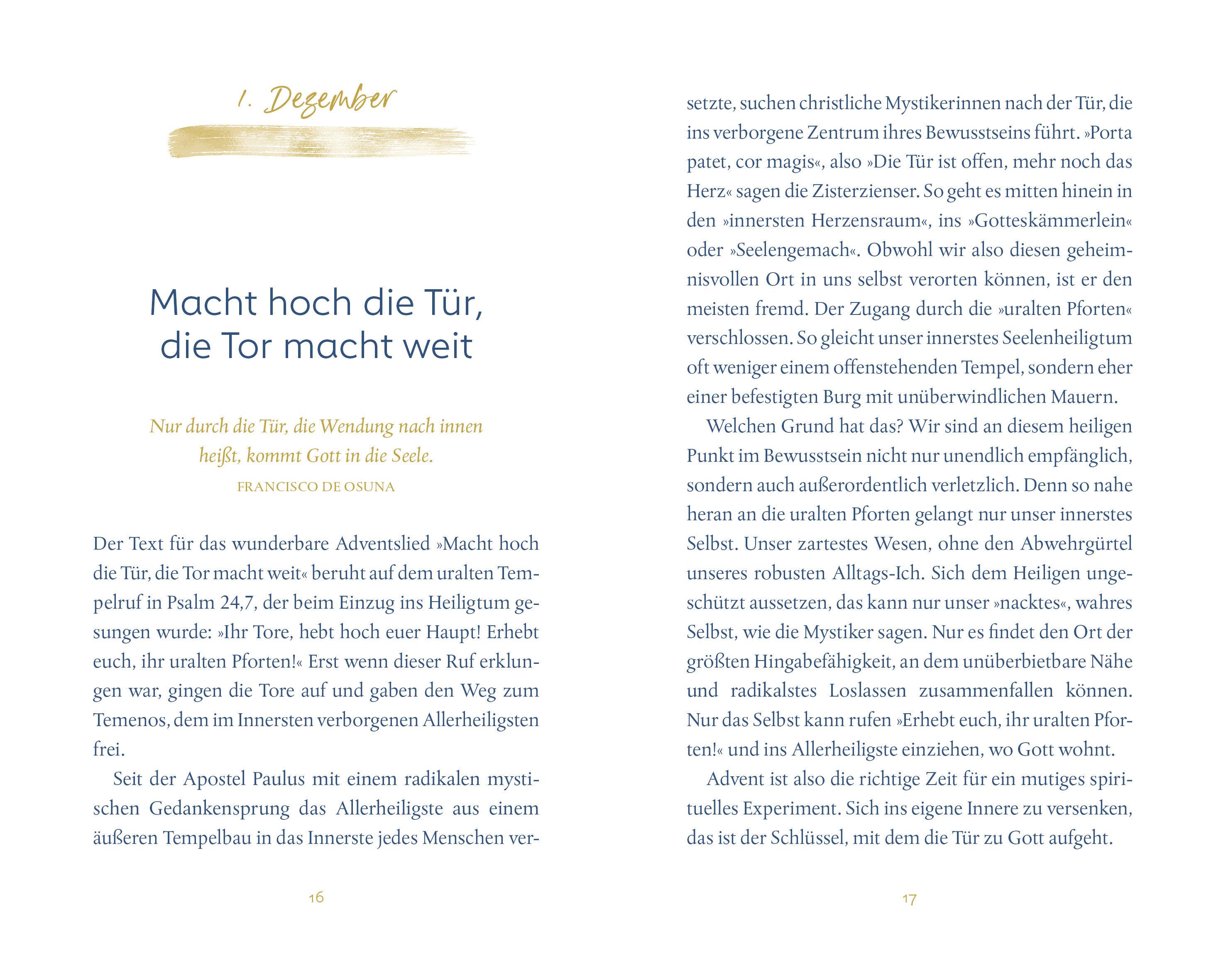 Beispielinhalt (Bild) Aufbruch ins Licht