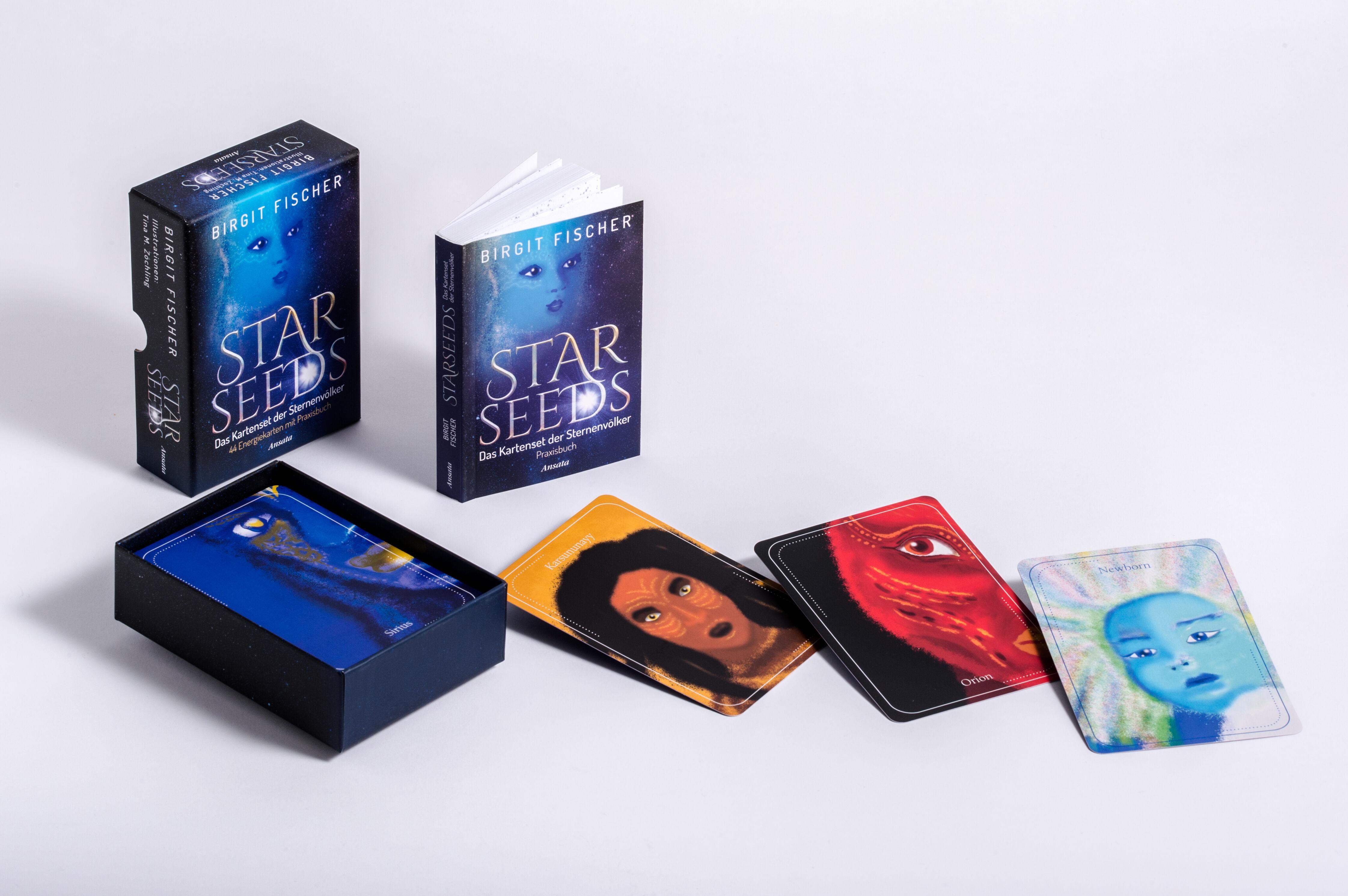 Beispielinhalt (Bild) Starseeds - Das Kartenset der Sternenvölker