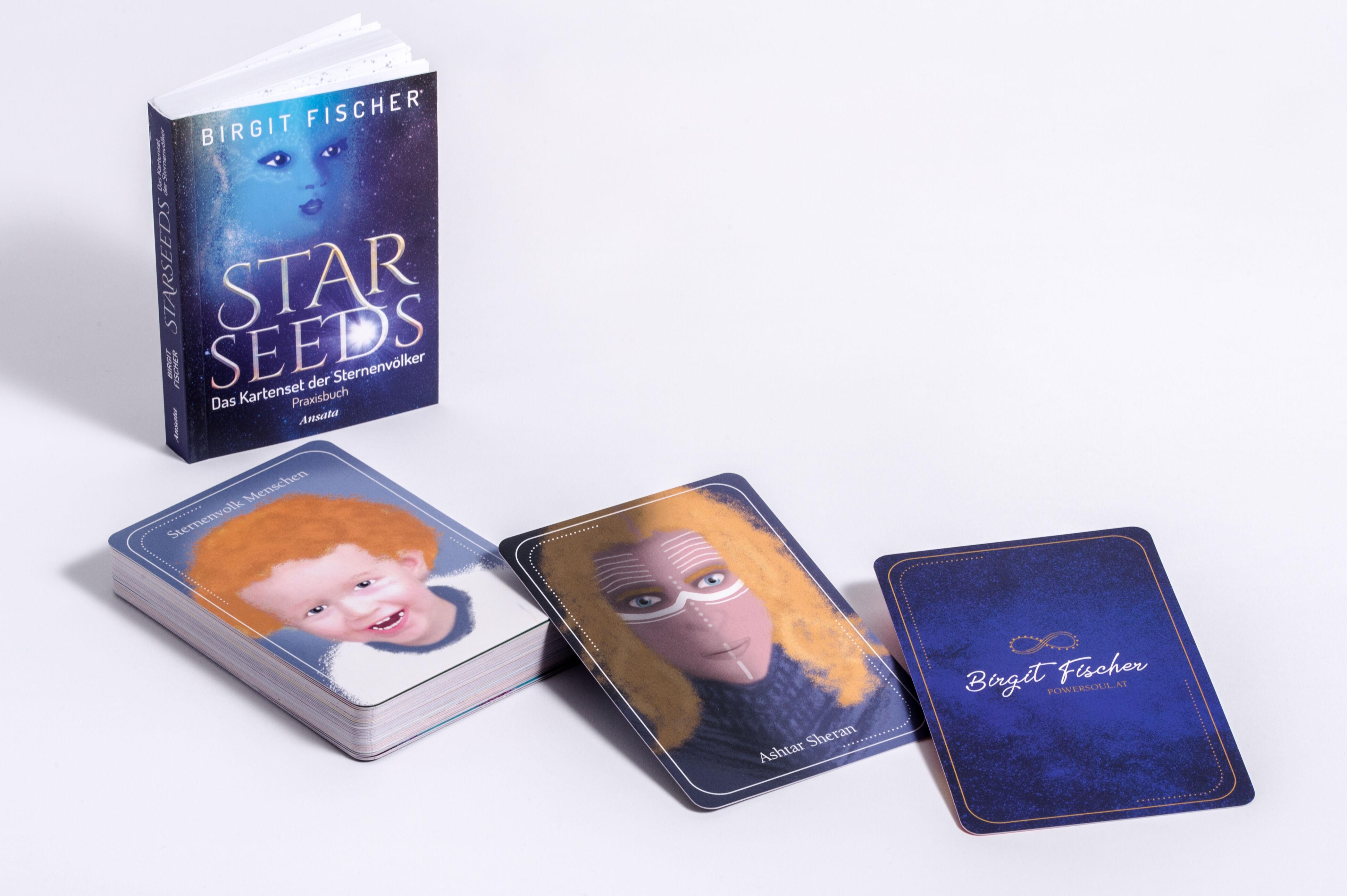 Beispielinhalt (Bild) Starseeds - Das Kartenset der Sternenvölker