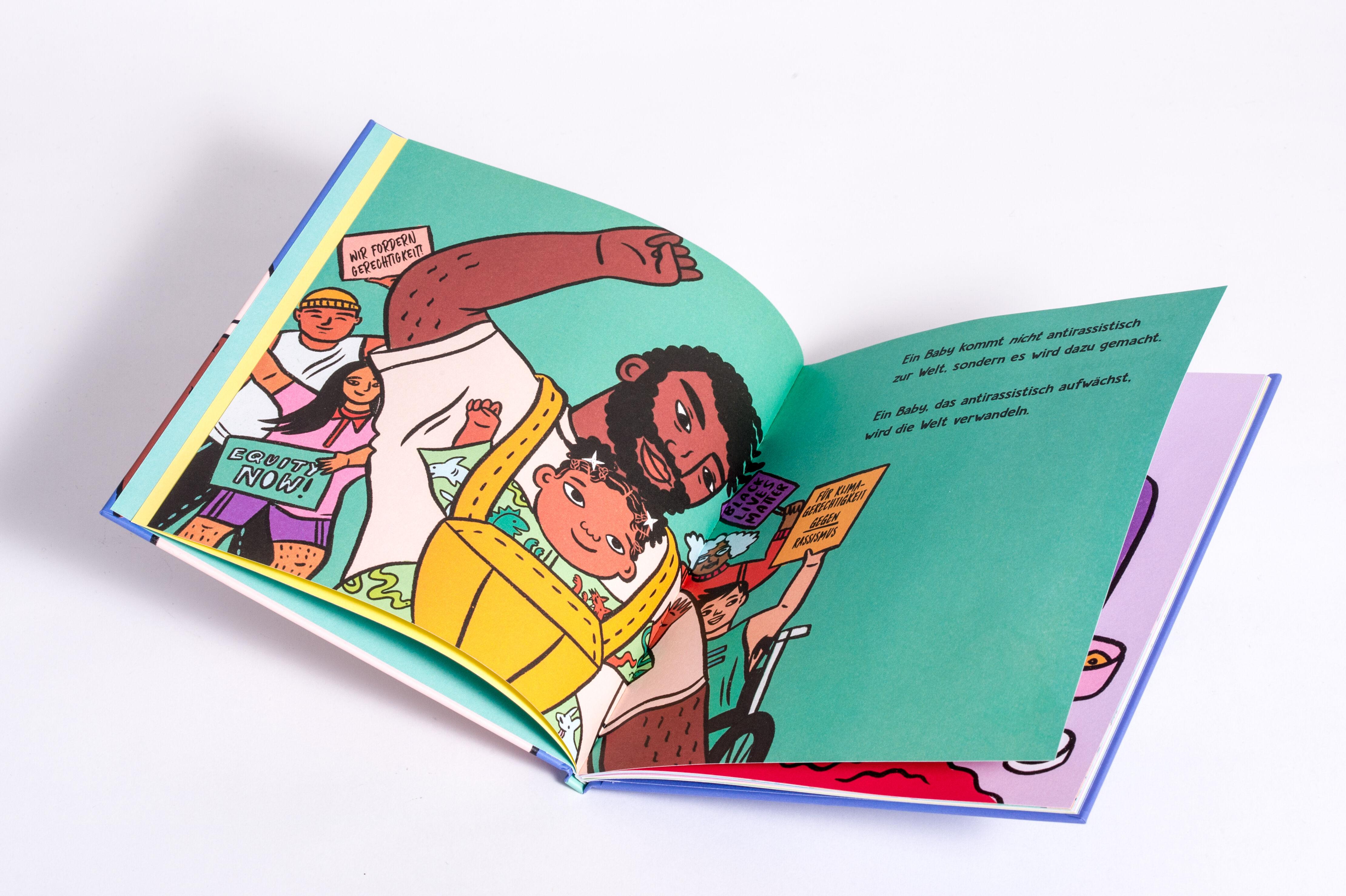 Beispielinhalt (Bild) Antiracist Baby