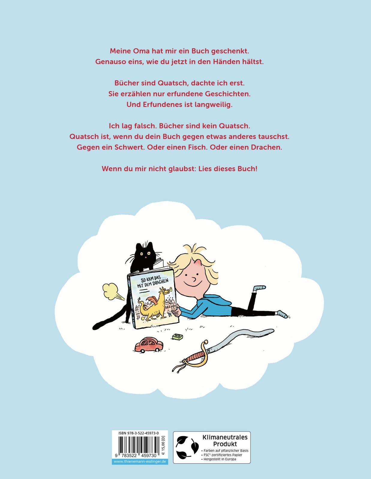 Rückseitencover So kam das mit dem Drachen