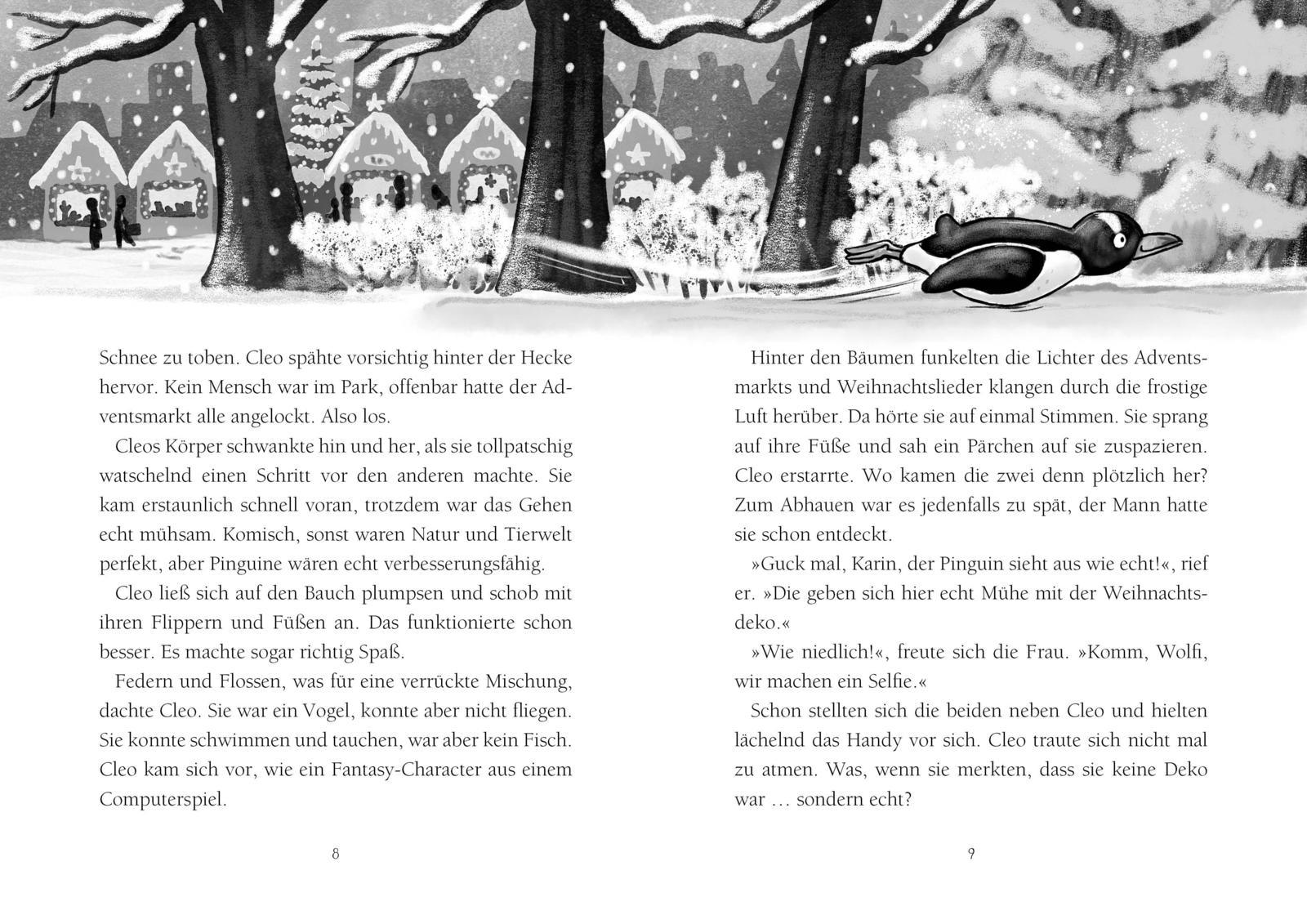 Beispielinhalt (Bild) Die Tierwandler 8: Ein Pingu in der Patsche