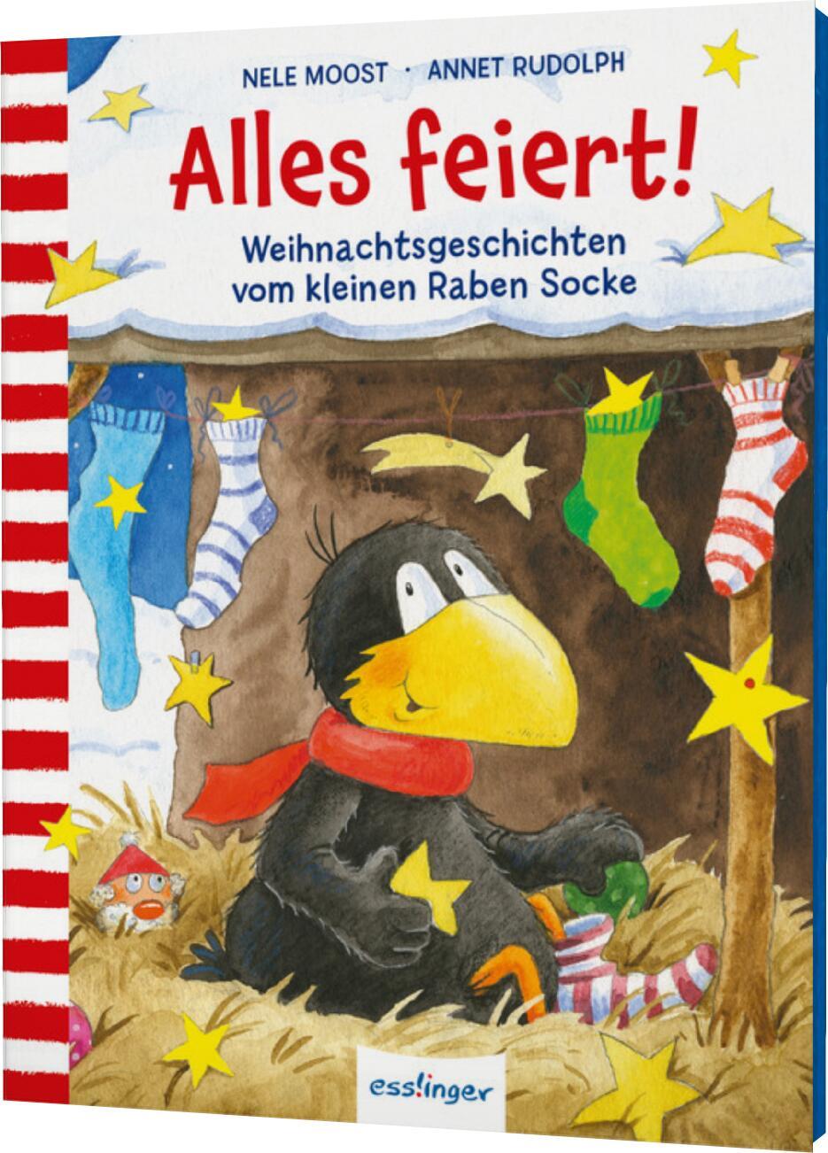 Vorderes Coverbild Der kleine Rabe Socke: Alles feiert!