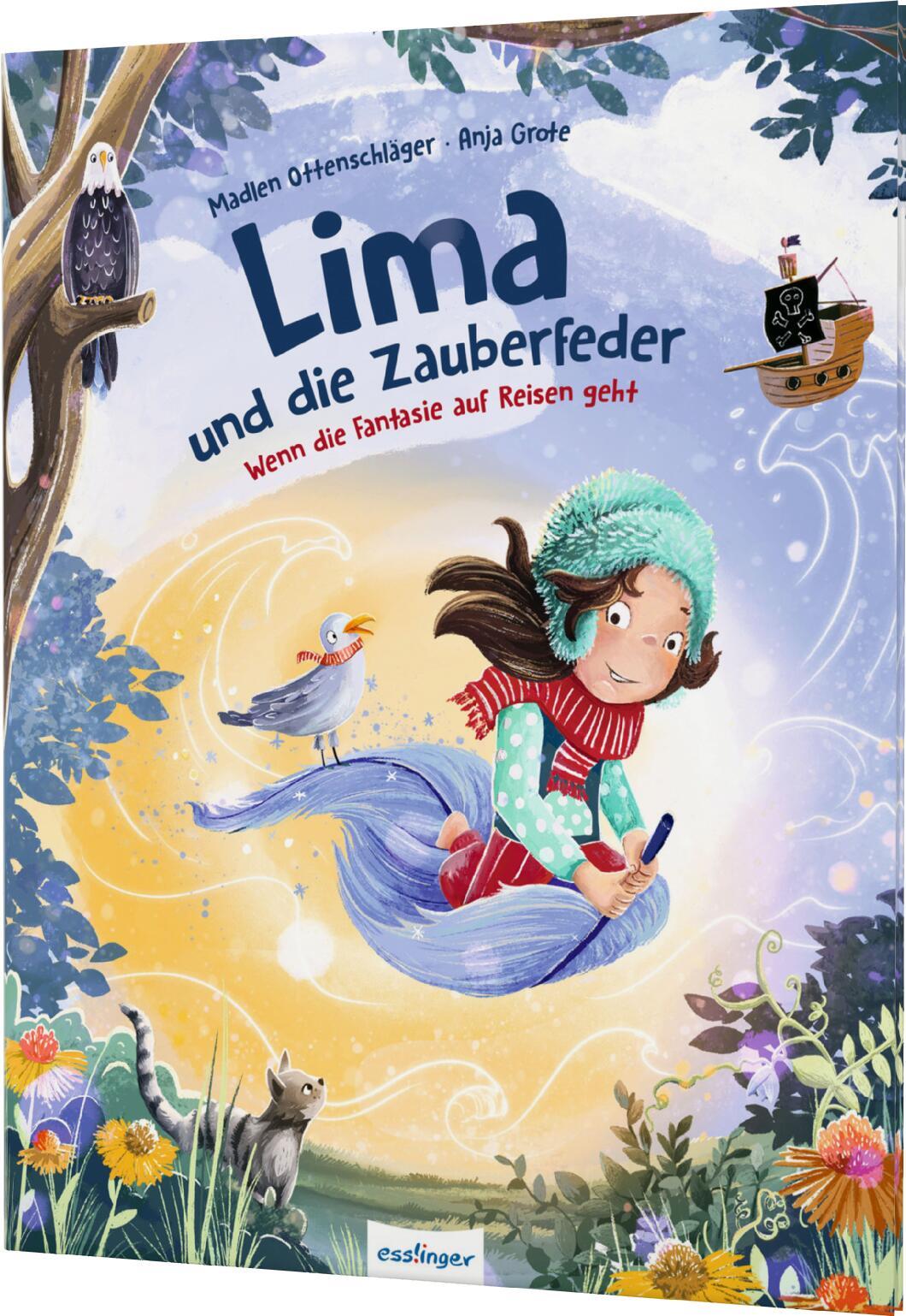 Vorderes Coverbild Lima und die Zauberfeder
