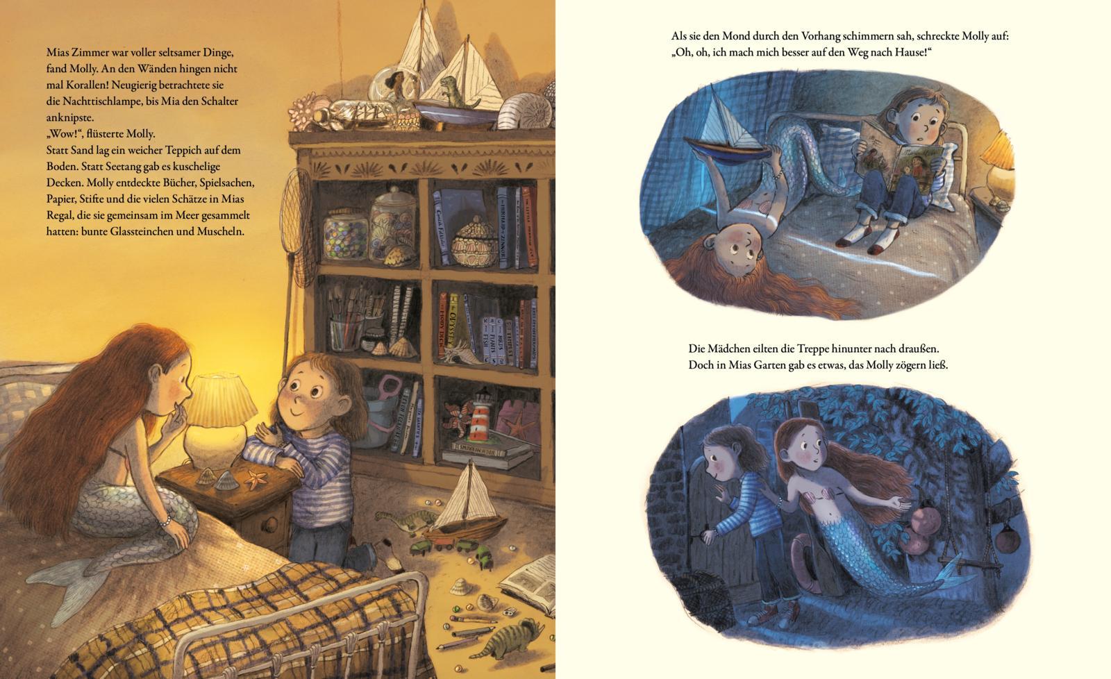 Beispielinhalt (Bild) Mia und die kleine Meerjungfrau