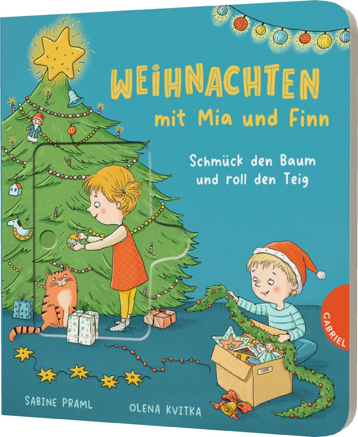 Vorderes Coverbild Weihnachten mit Mia und Finn