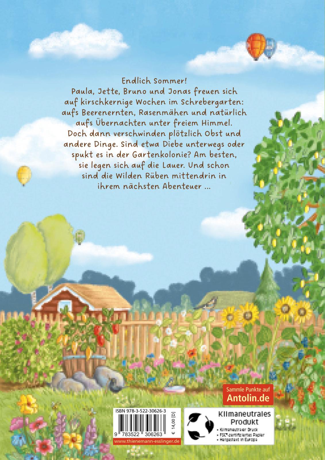 Rückseitencover Die Wilden Rüben 2: Spuk in Garten Nr. 8