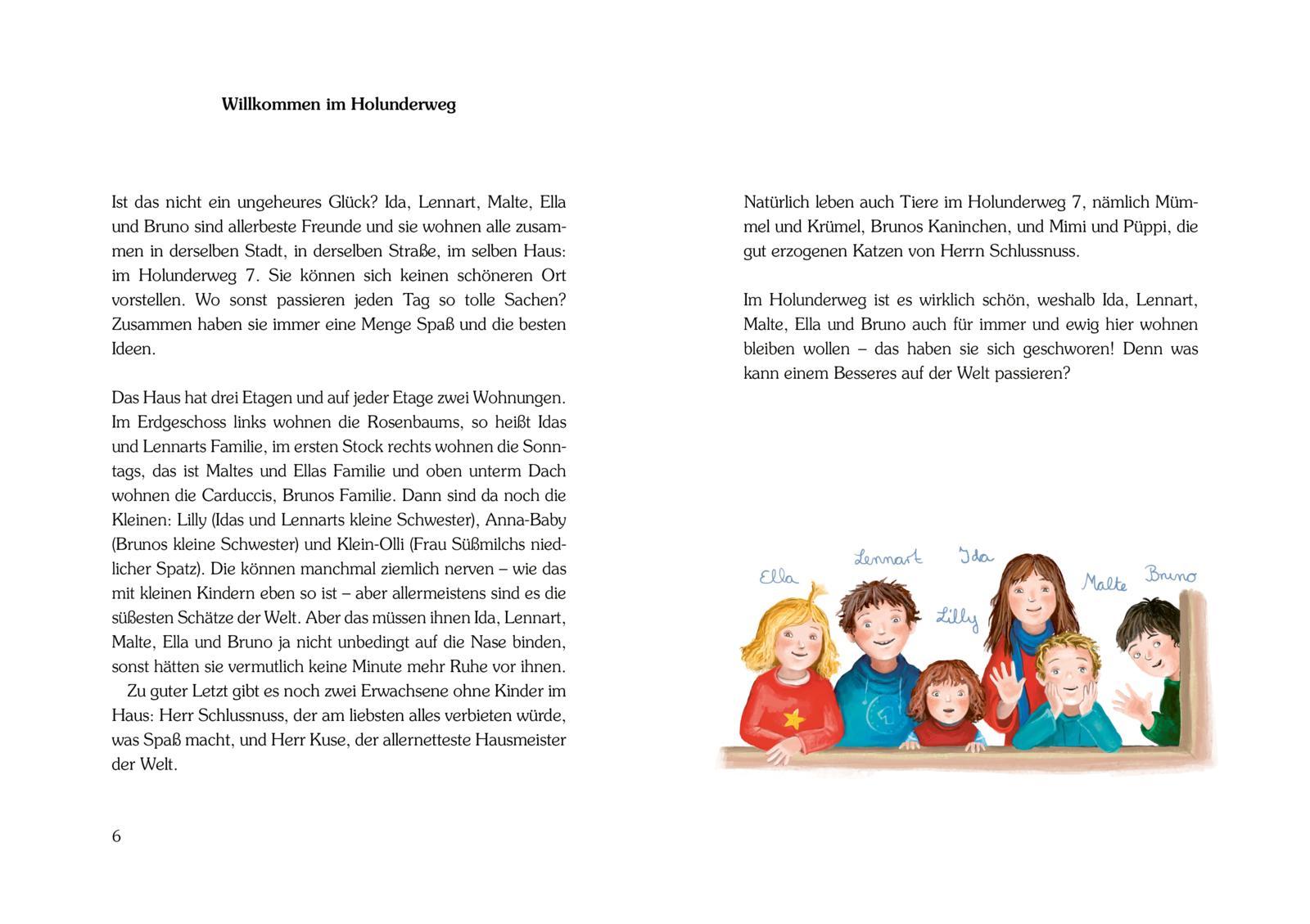 Beispielinhalt (Bild) Holunderweg: Ein Jahr im Holunderweg