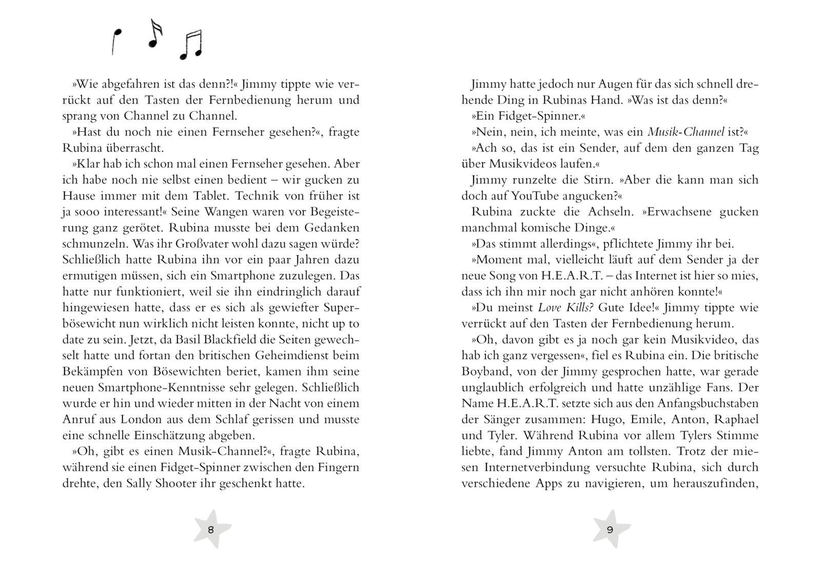 Beispielinhalt (Bild) Rubina Blackfield 2: Keine Zeit zu singen