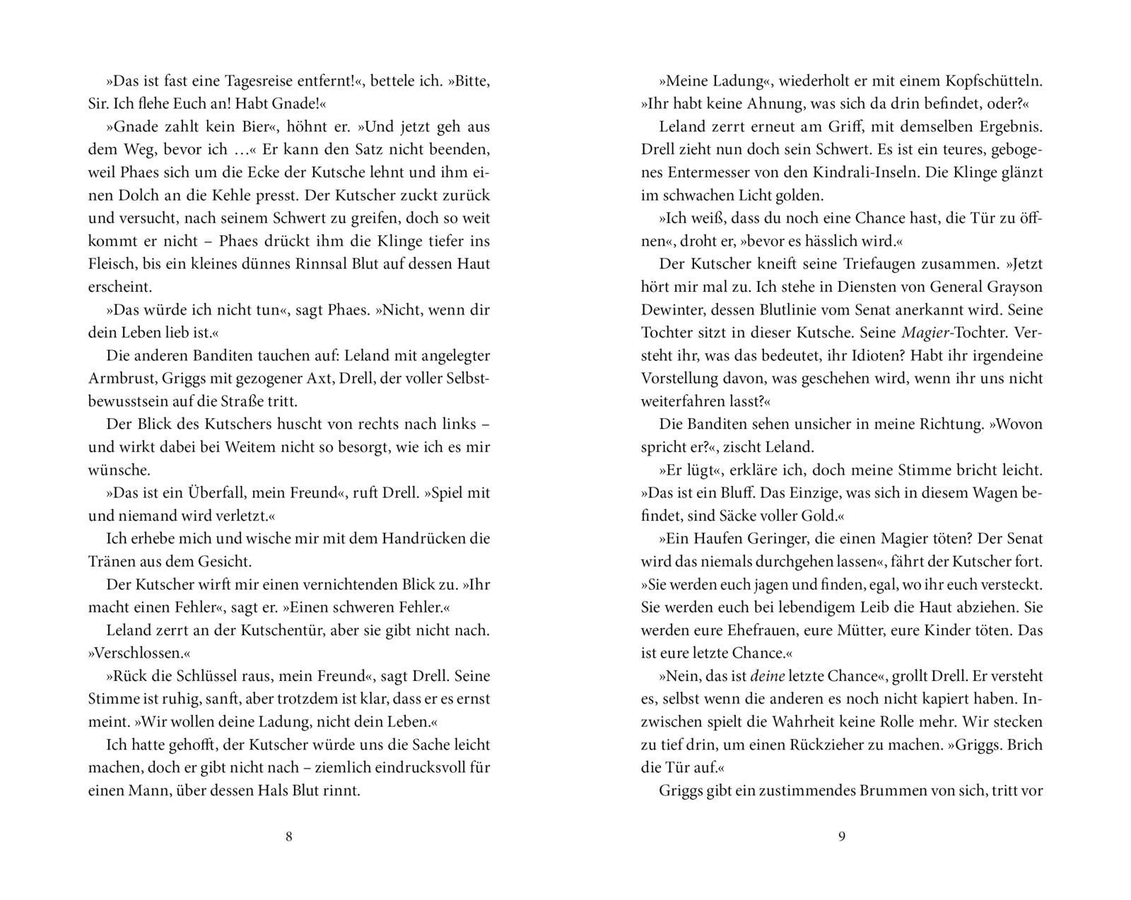 Beispielinhalt (Bild) Written in Blood