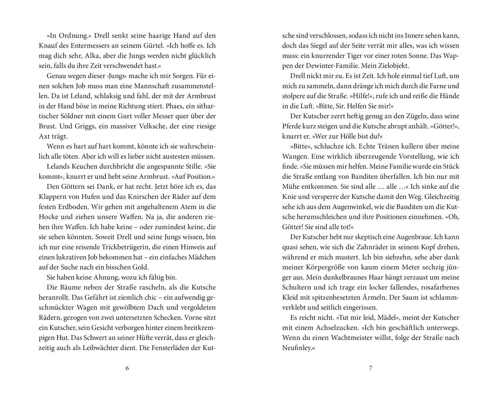 Beispielinhalt (Bild) Written in Blood