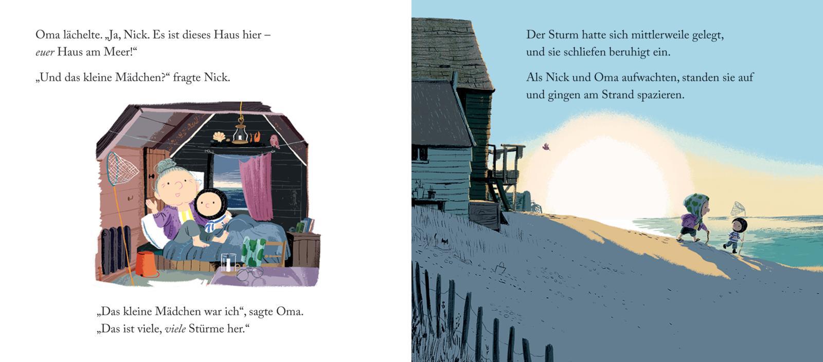 Beispielinhalt (Bild) Nick und der Sturm