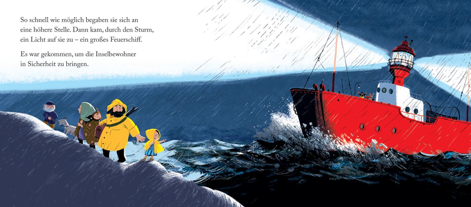 Beispielinhalt (Bild) Nick und der Sturm