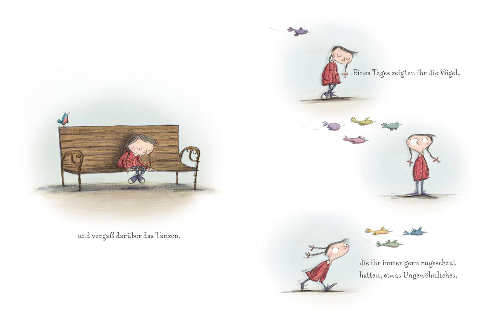 Beispielinhalt (Bild) Frieda tanzt