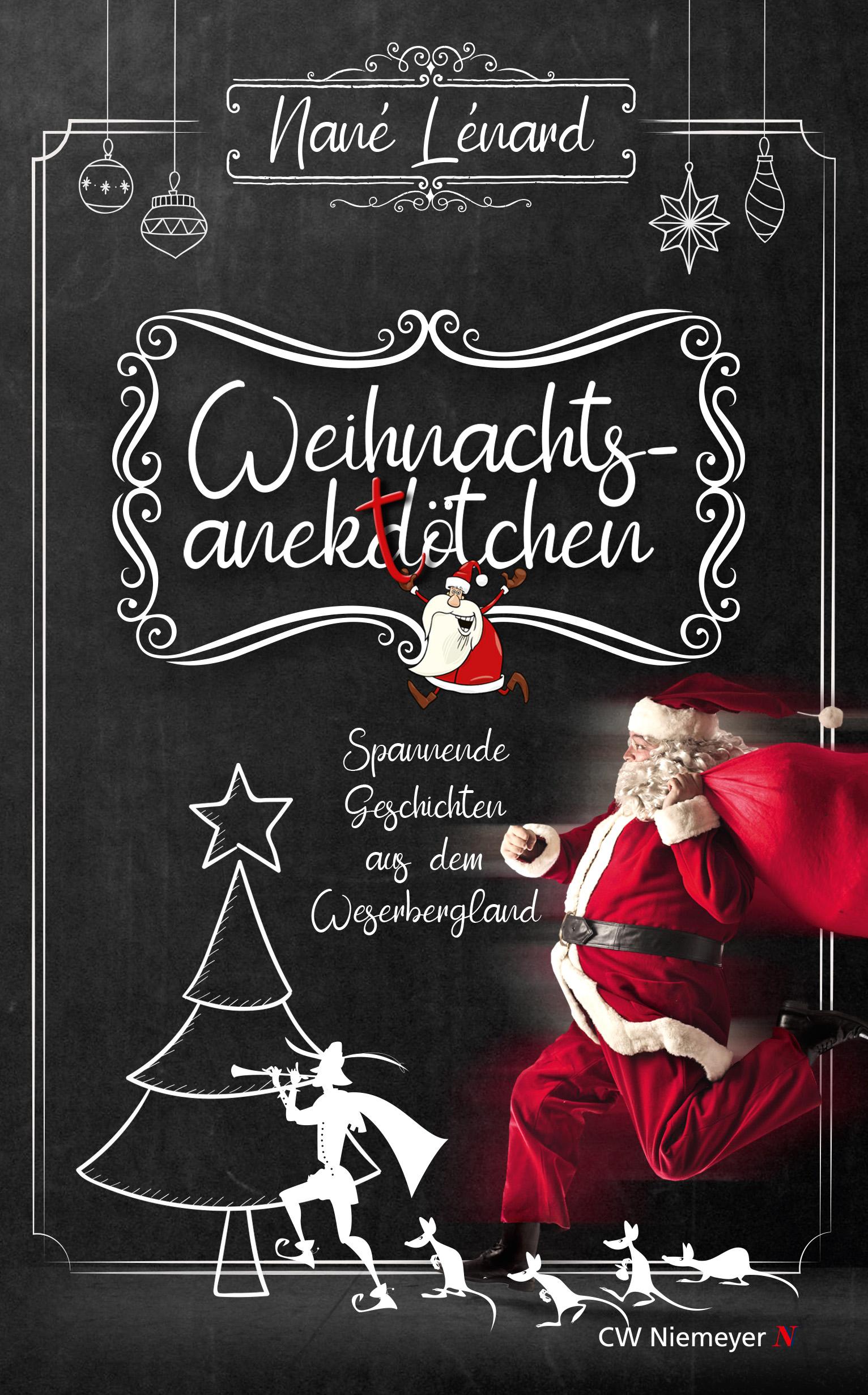 Vorderes Coverbild Weihnachtsanektötchen - Spannende Geschichten aus dem Weserbergland