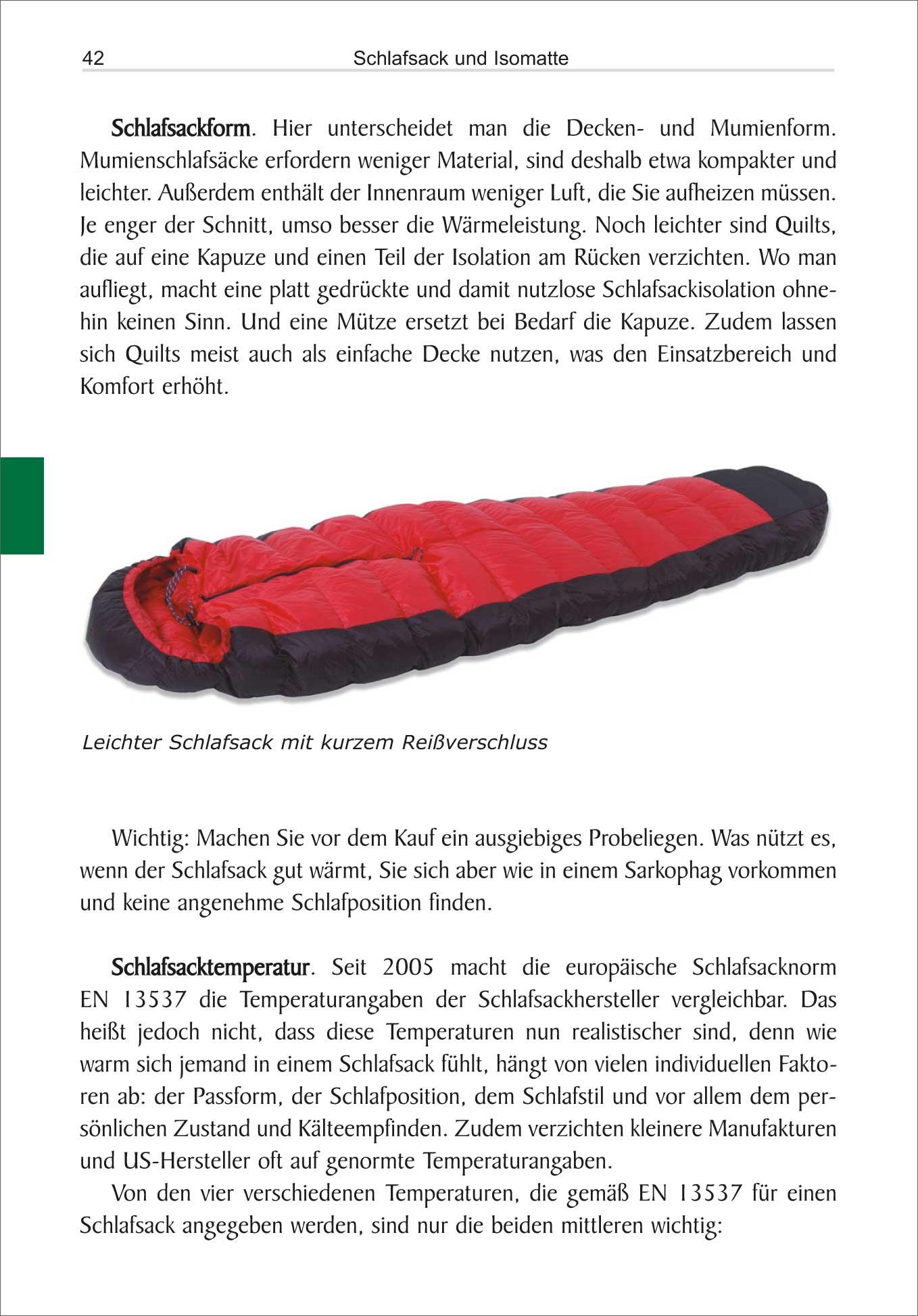 Beispielinhalt (Bild) Trekking ultraleicht