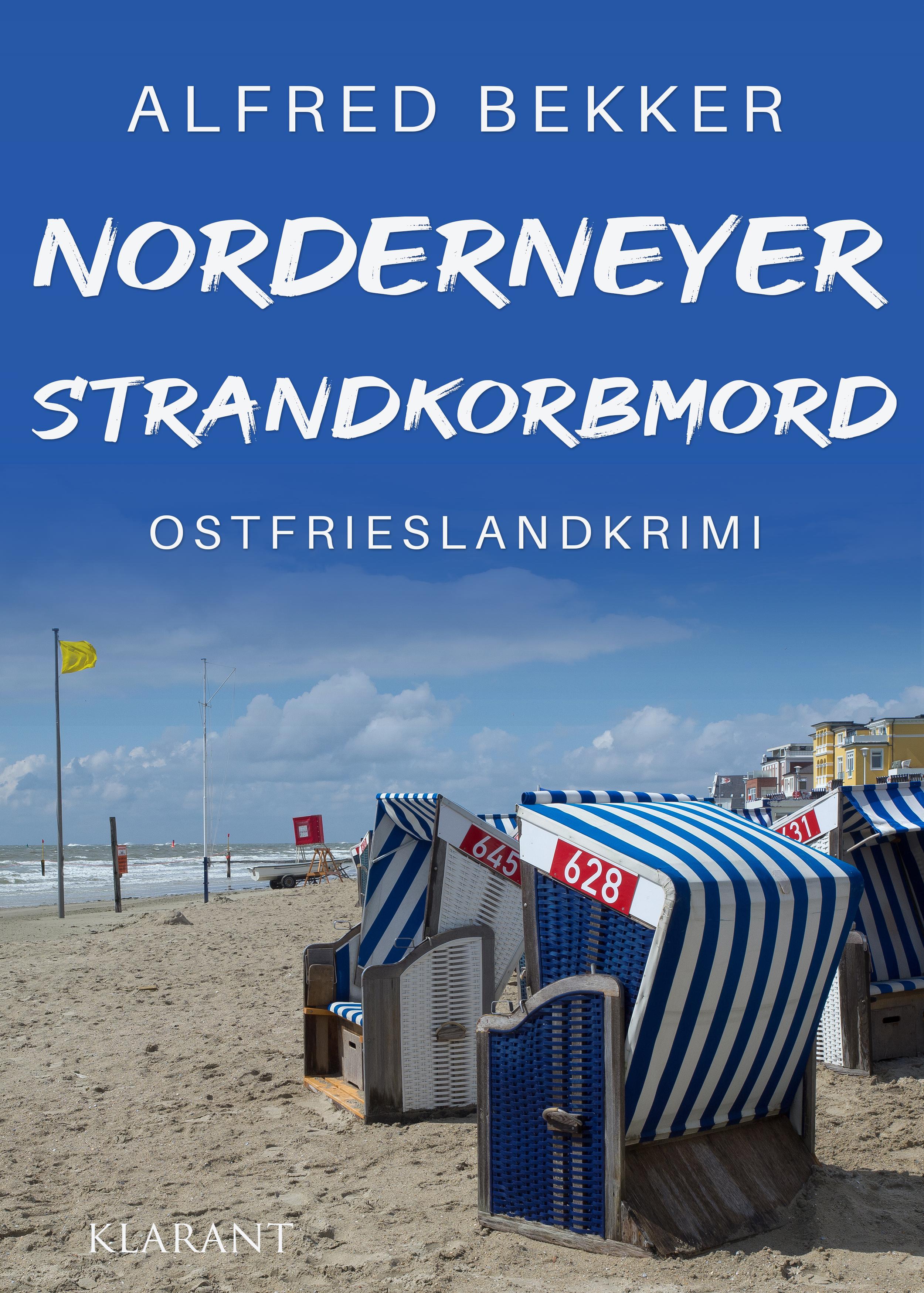 Vorderes Coverbild Norderneyer Strandkorbmord. Ostfrieslandkrimi