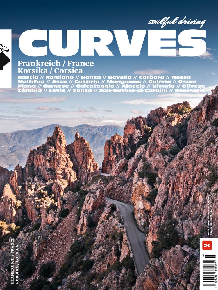 Vorderes Coverbild CURVES Korsika