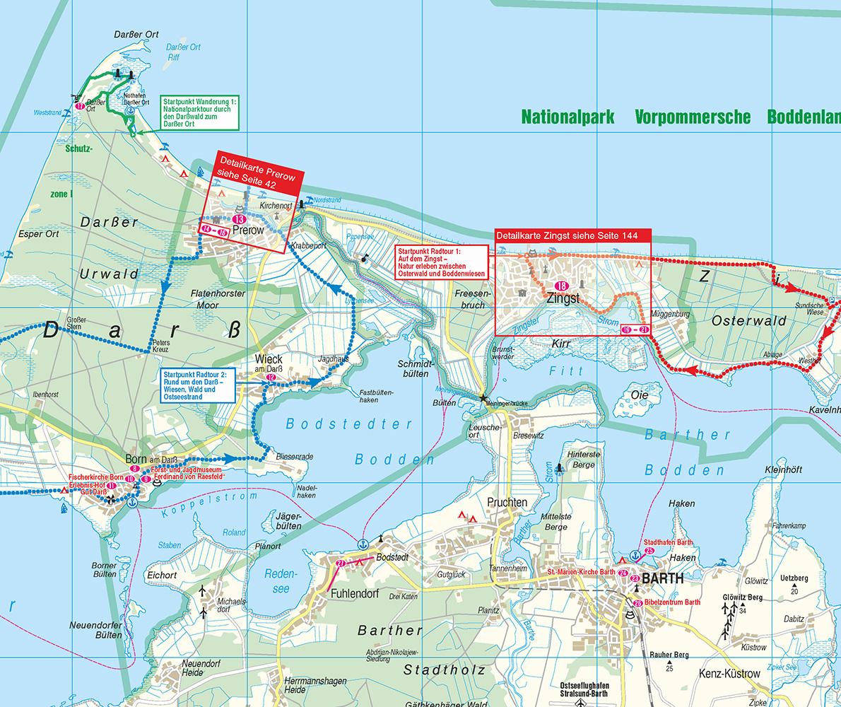 Beispielinhalt (Bild) Reise Know-How InselTrip Fischland-Darß-Zingst