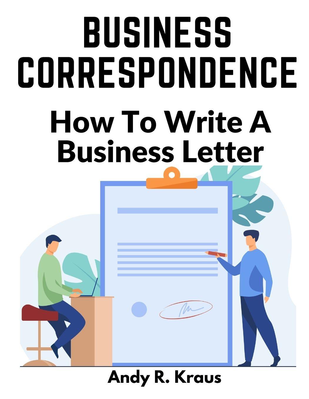 Vorderes Coverbild Business Correspondence