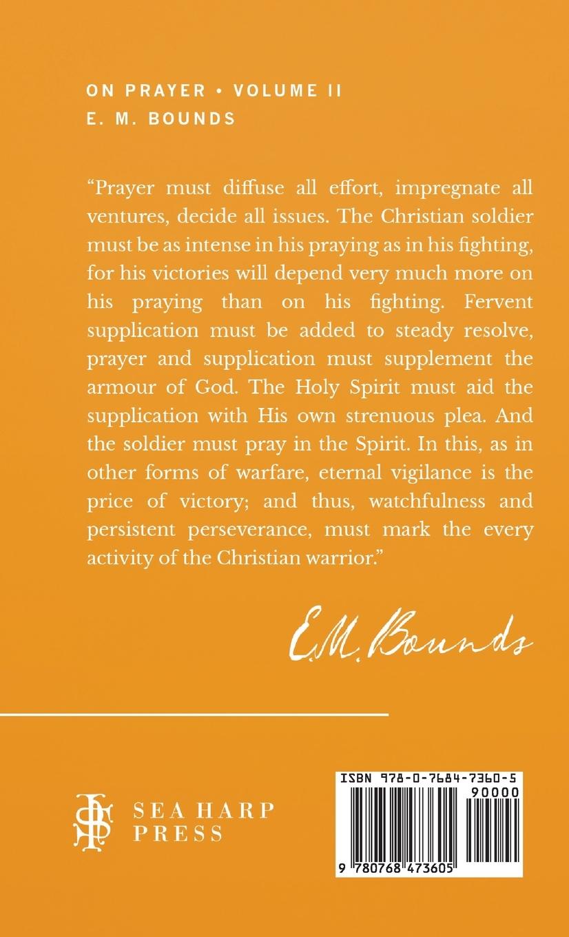 Rückseitencover The Complete Works of E.M. Bounds On Prayer