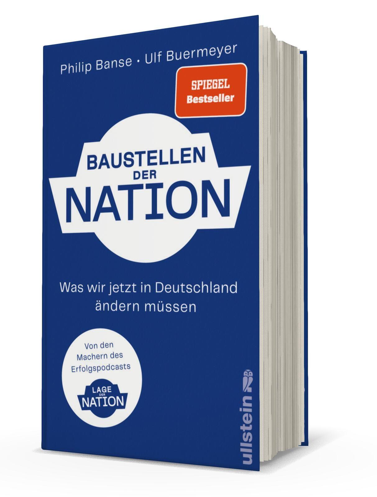 Vorderes Coverbild Baustellen der Nation