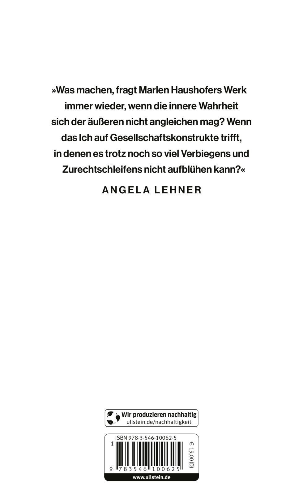 Rückseitencover Eine Handvoll Leben