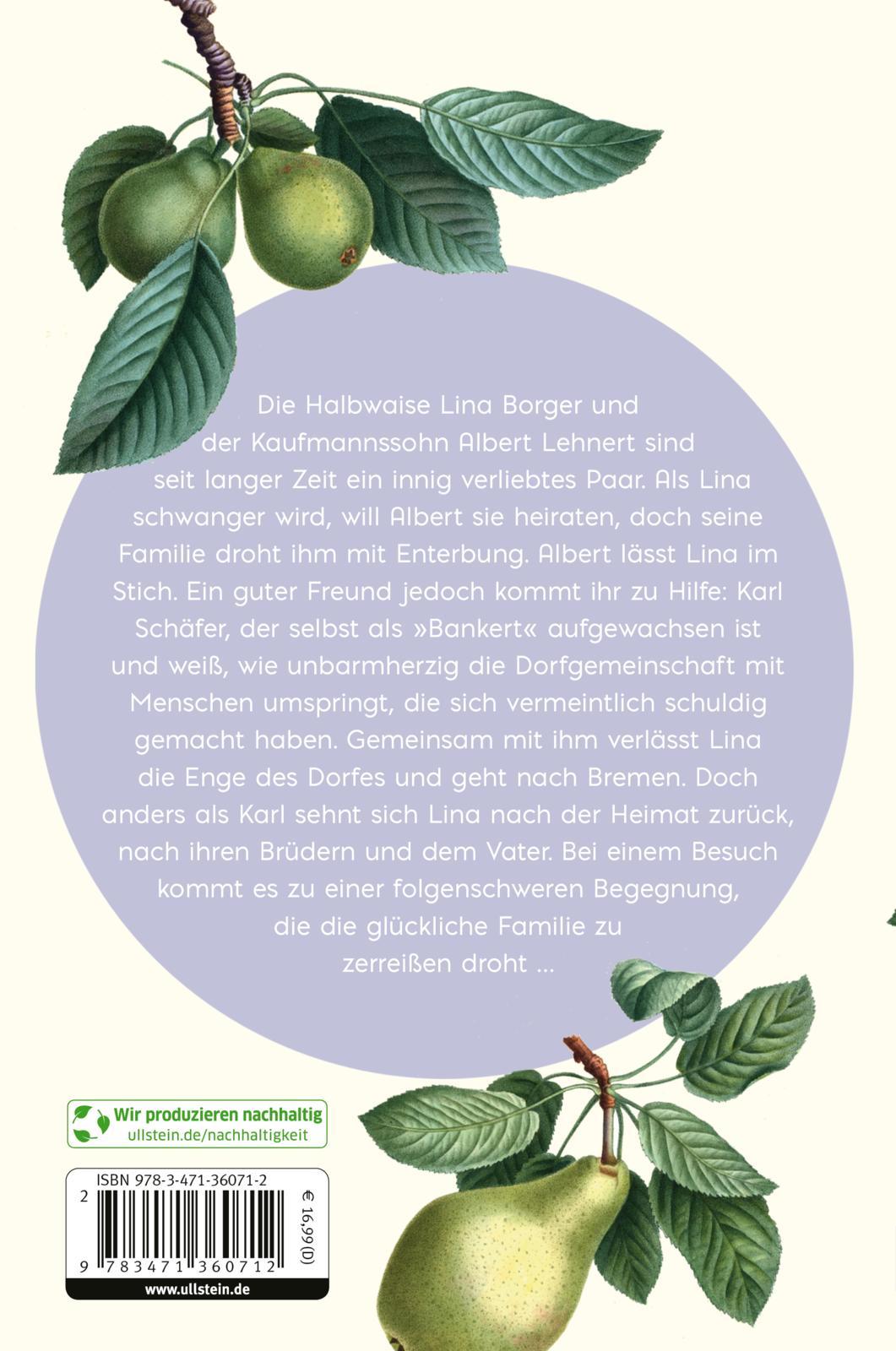 Rückseitencover In Liebe, deine Lina