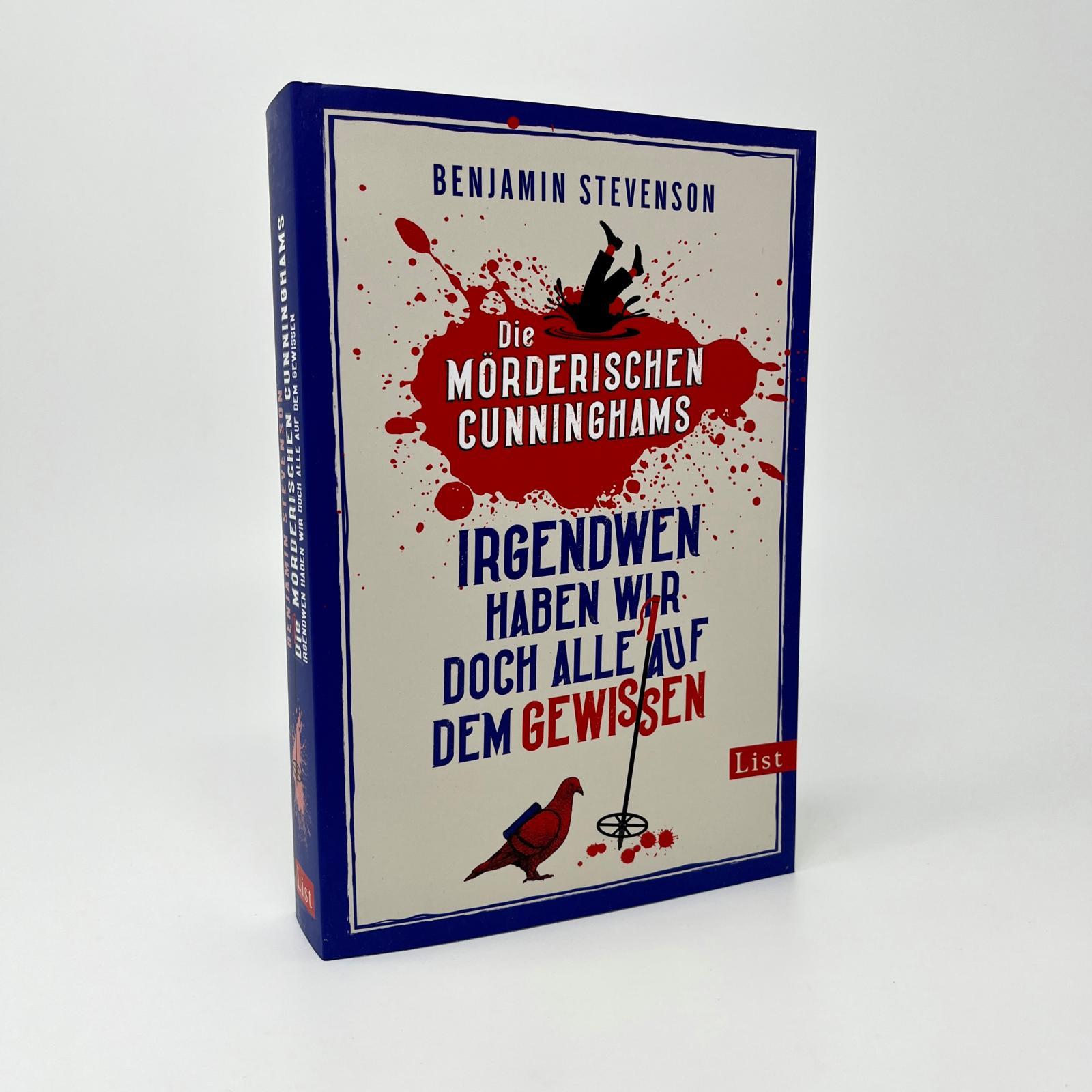 Beispielinhalt (Bild) Die mörderischen Cunninghams. Irgendwen haben wir doch alle auf dem Gewissen