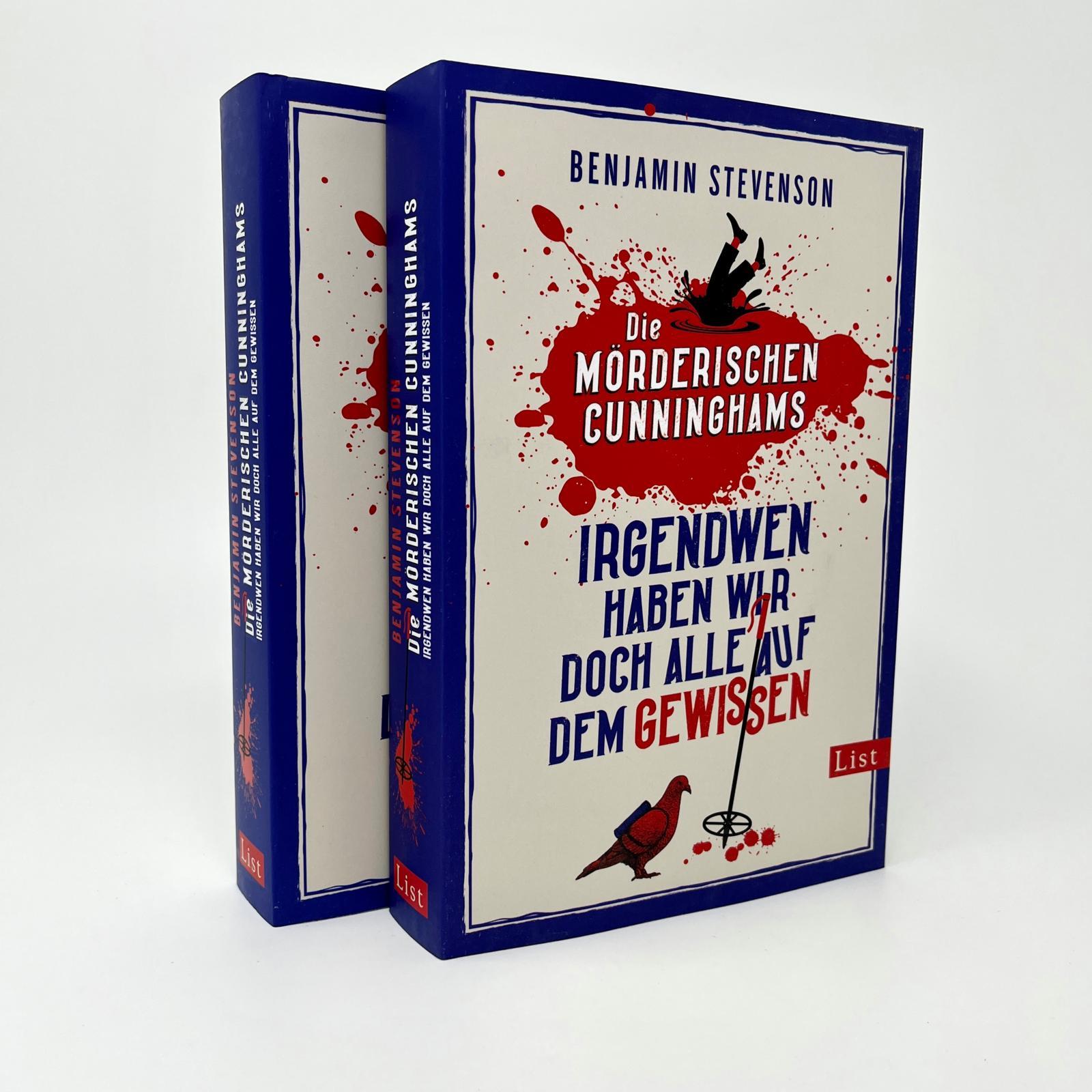 Beispielinhalt (Bild) Die mörderischen Cunninghams. Irgendwen haben wir doch alle auf dem Gewissen