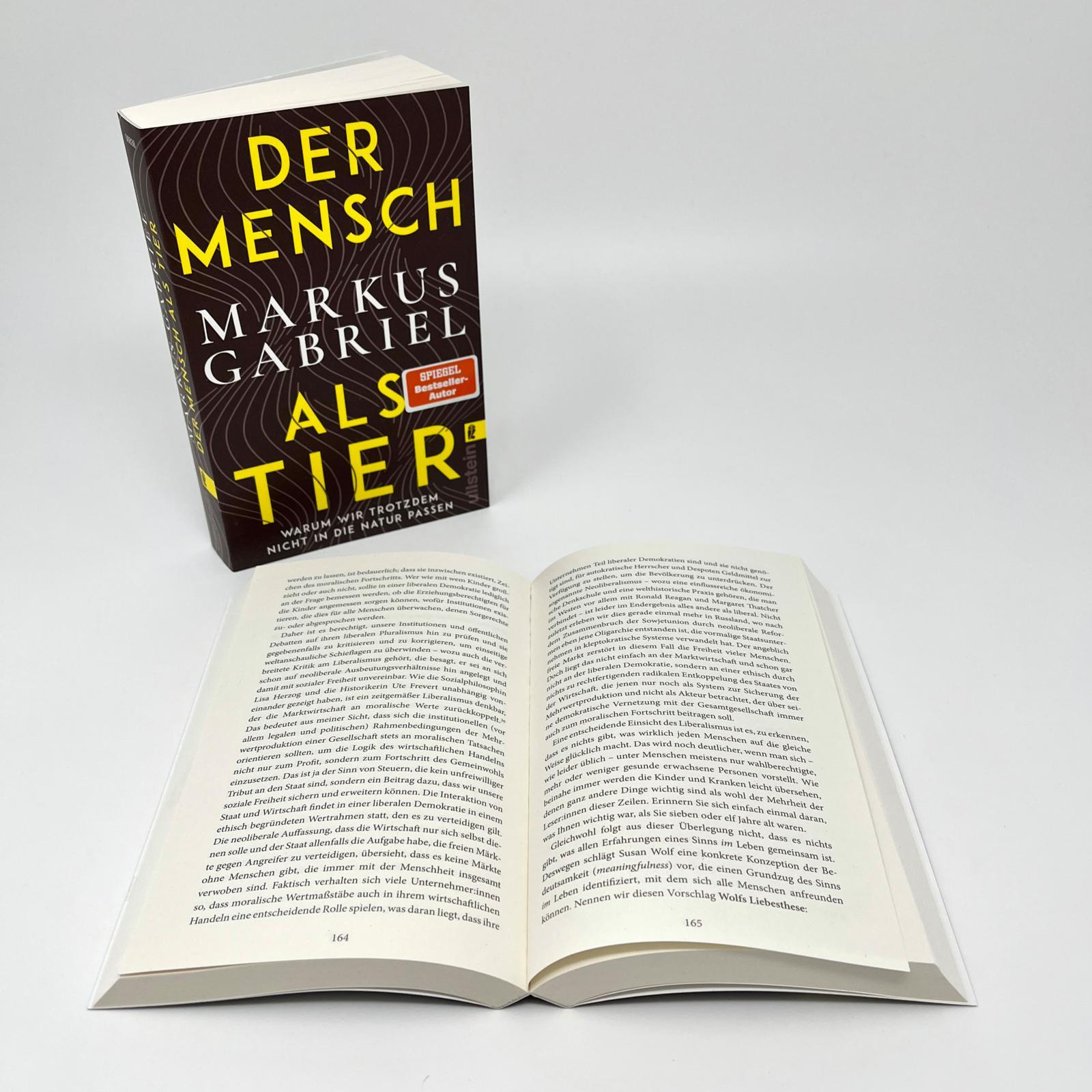 Beispielinhalt (Bild) Der Mensch als Tier