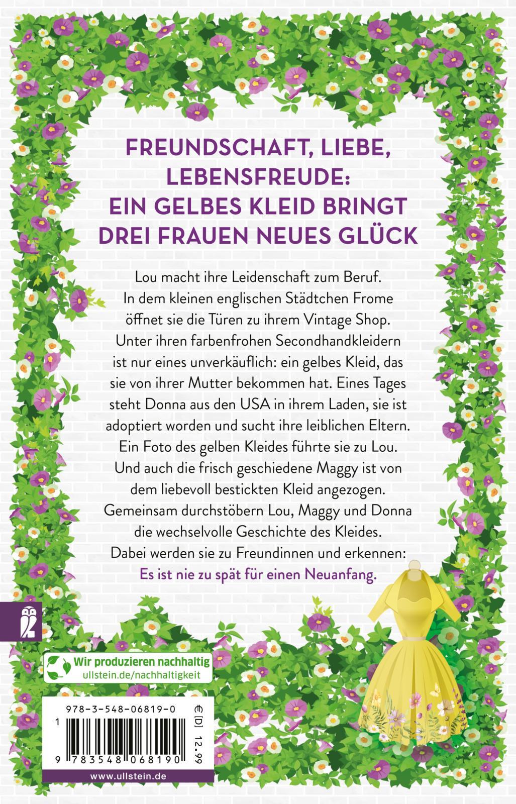 Rückseitencover Das zweite Glück im kleinen Vintage Shop