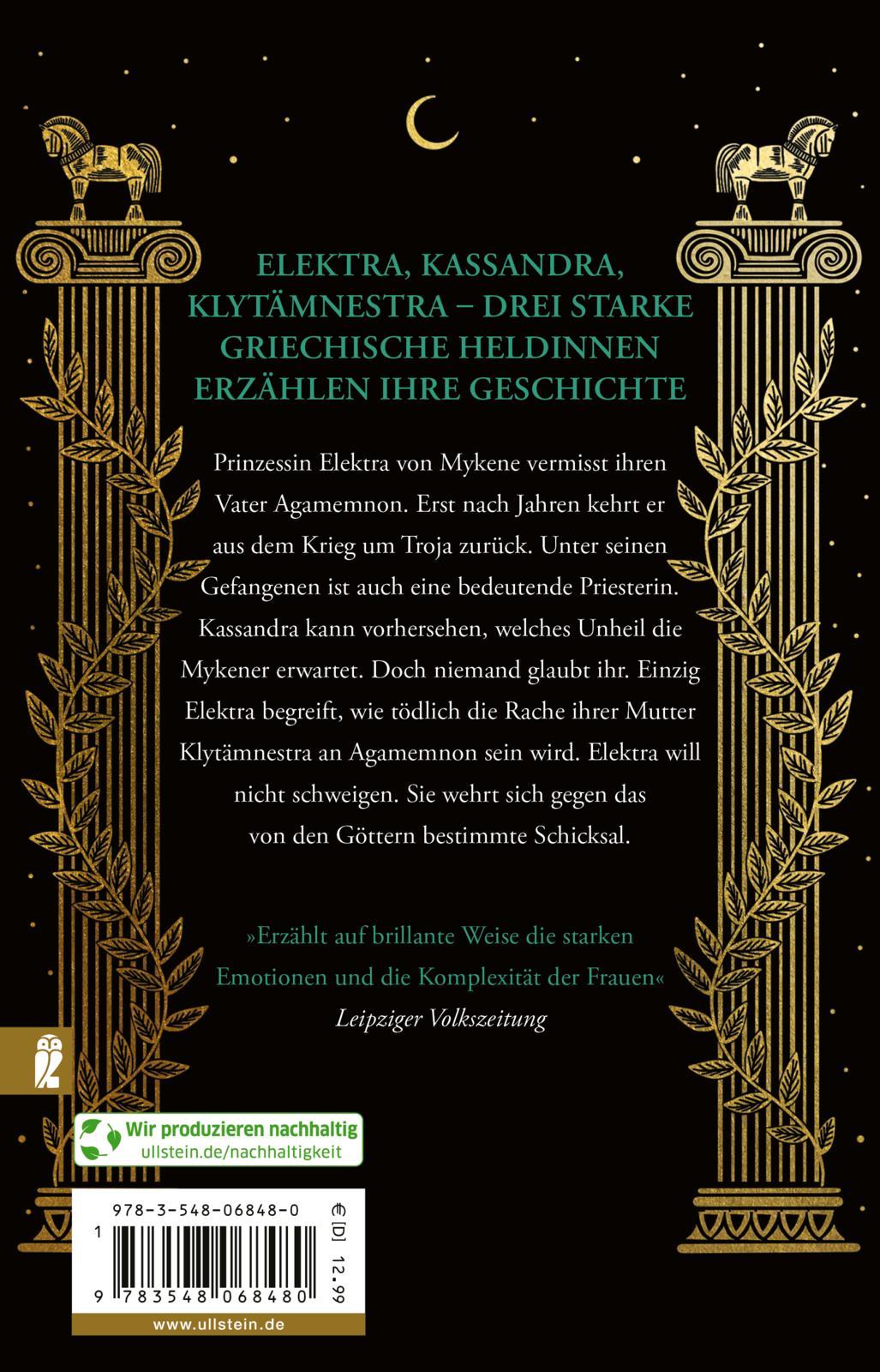 Rückseitencover Elektra, die hell Leuchtende