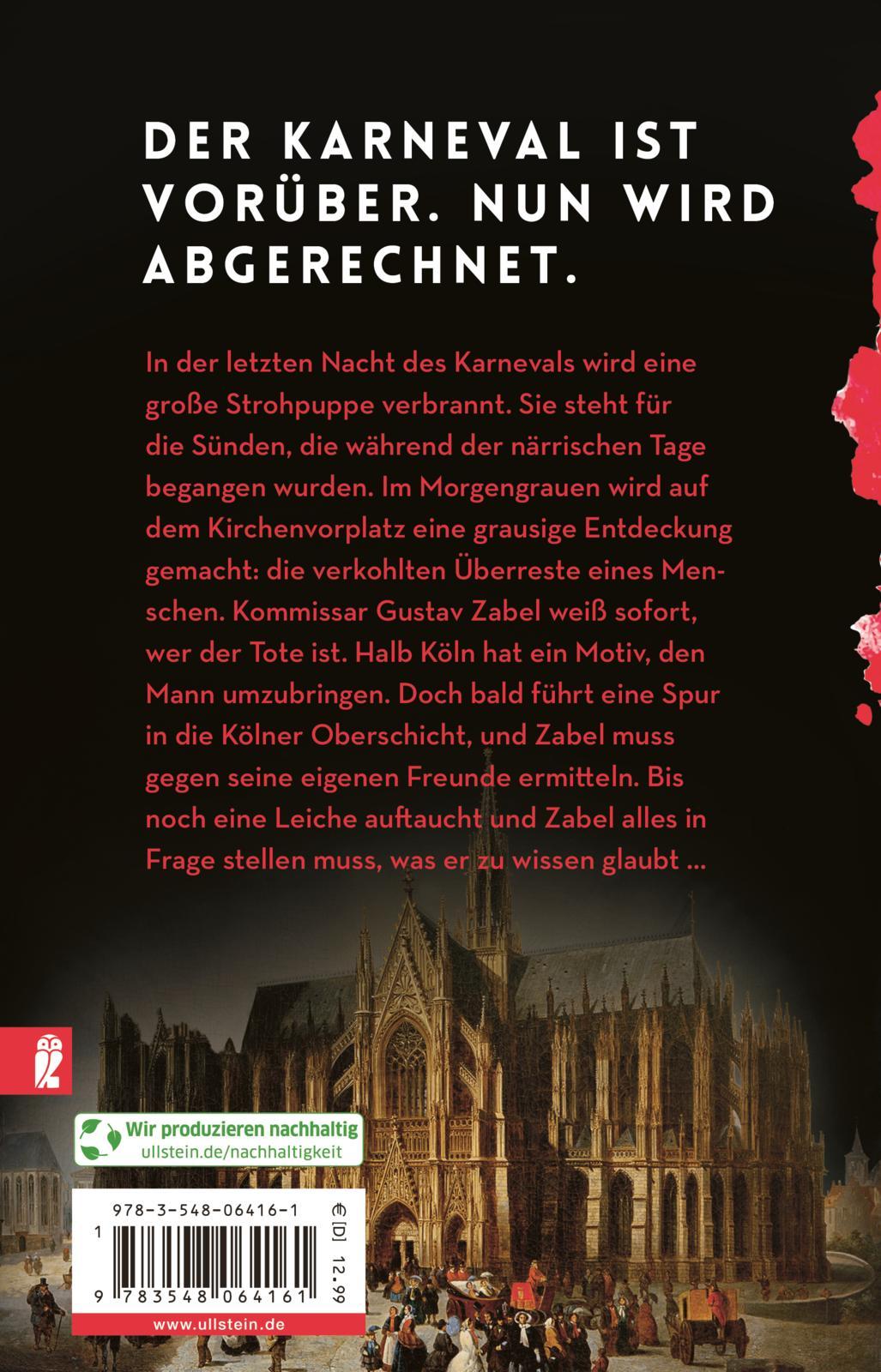 Rückseitencover Tödlicher Aschermittwoch