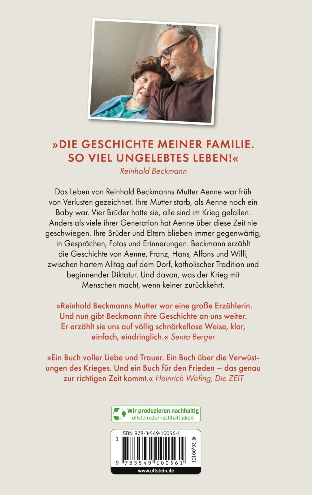 Rückseitencover Aenne und ihre Brüder