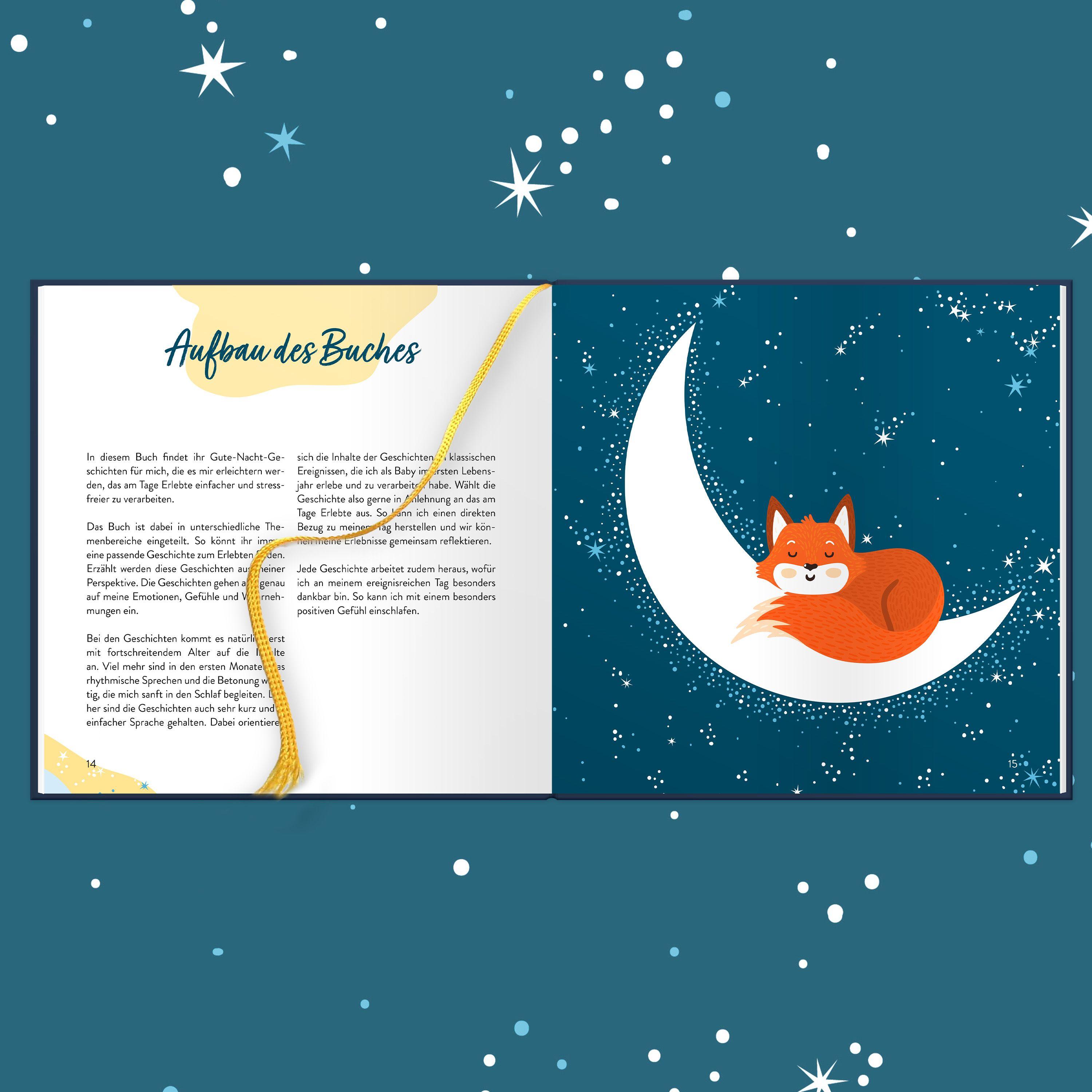 Beispielinhalt (Bild) Liebevolle Gute Nacht Geschichten für Babys