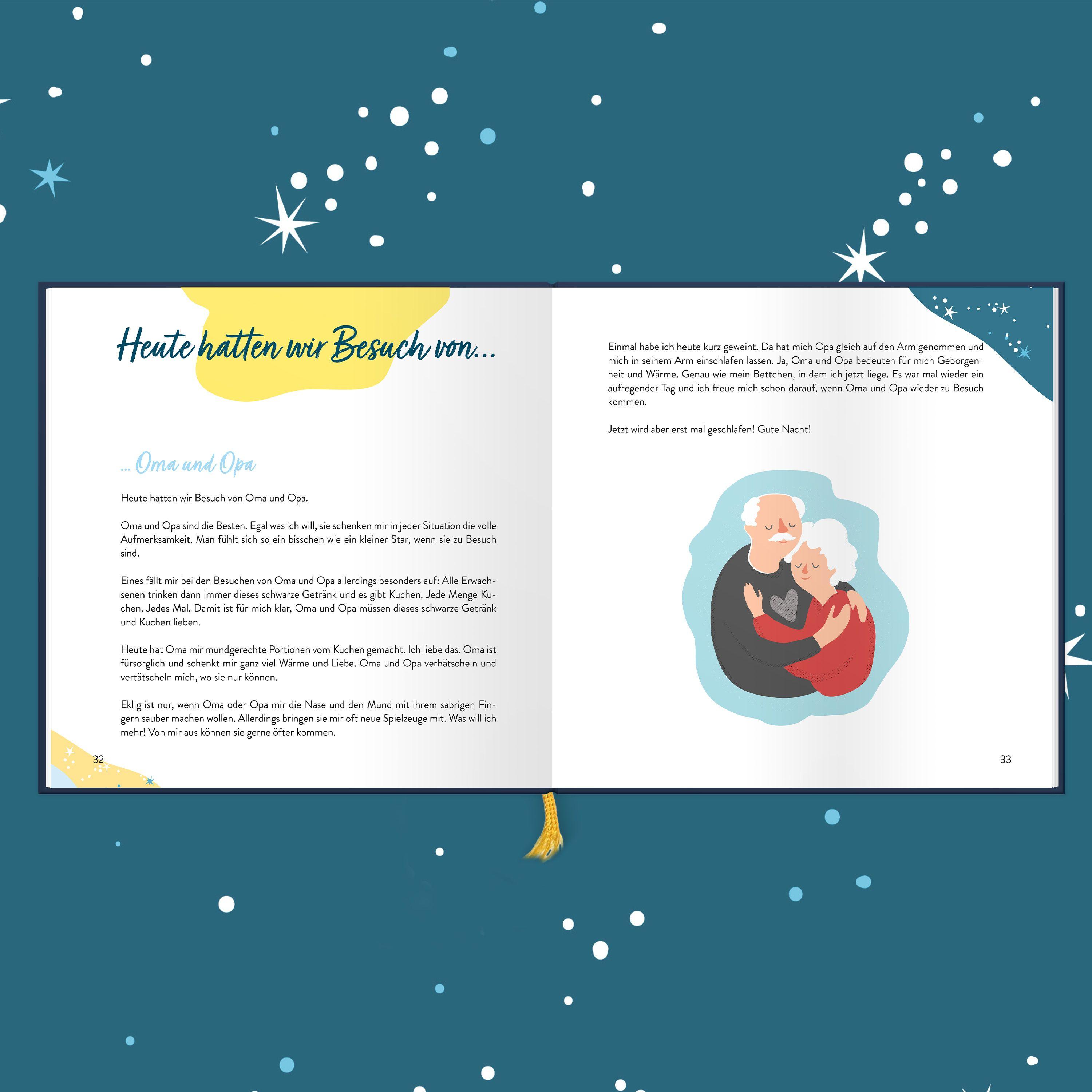 Beispielinhalt (Bild) Liebevolle Gute Nacht Geschichten für Babys