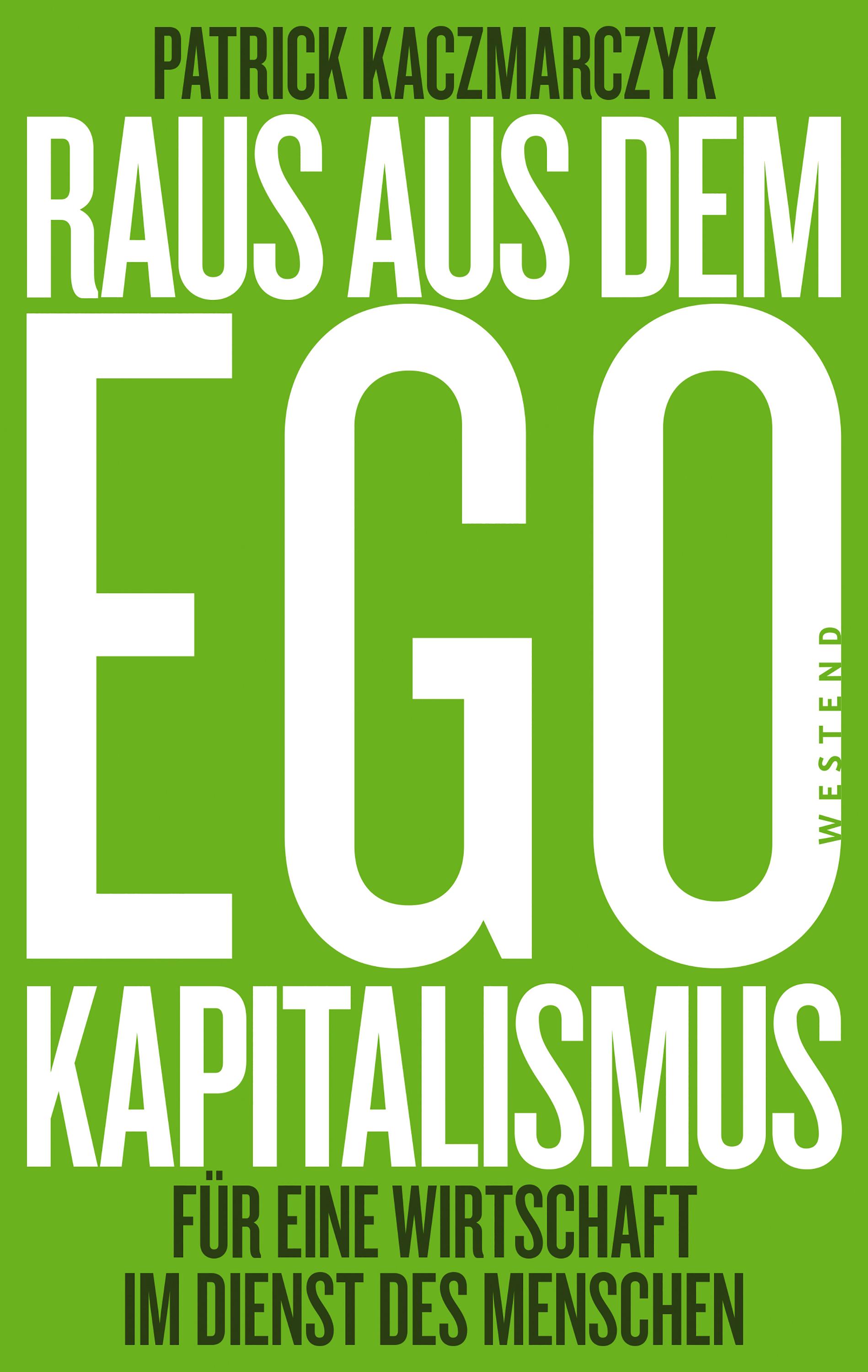 Vorderes Coverbild Raus aus dem Ego-Kapitalismus