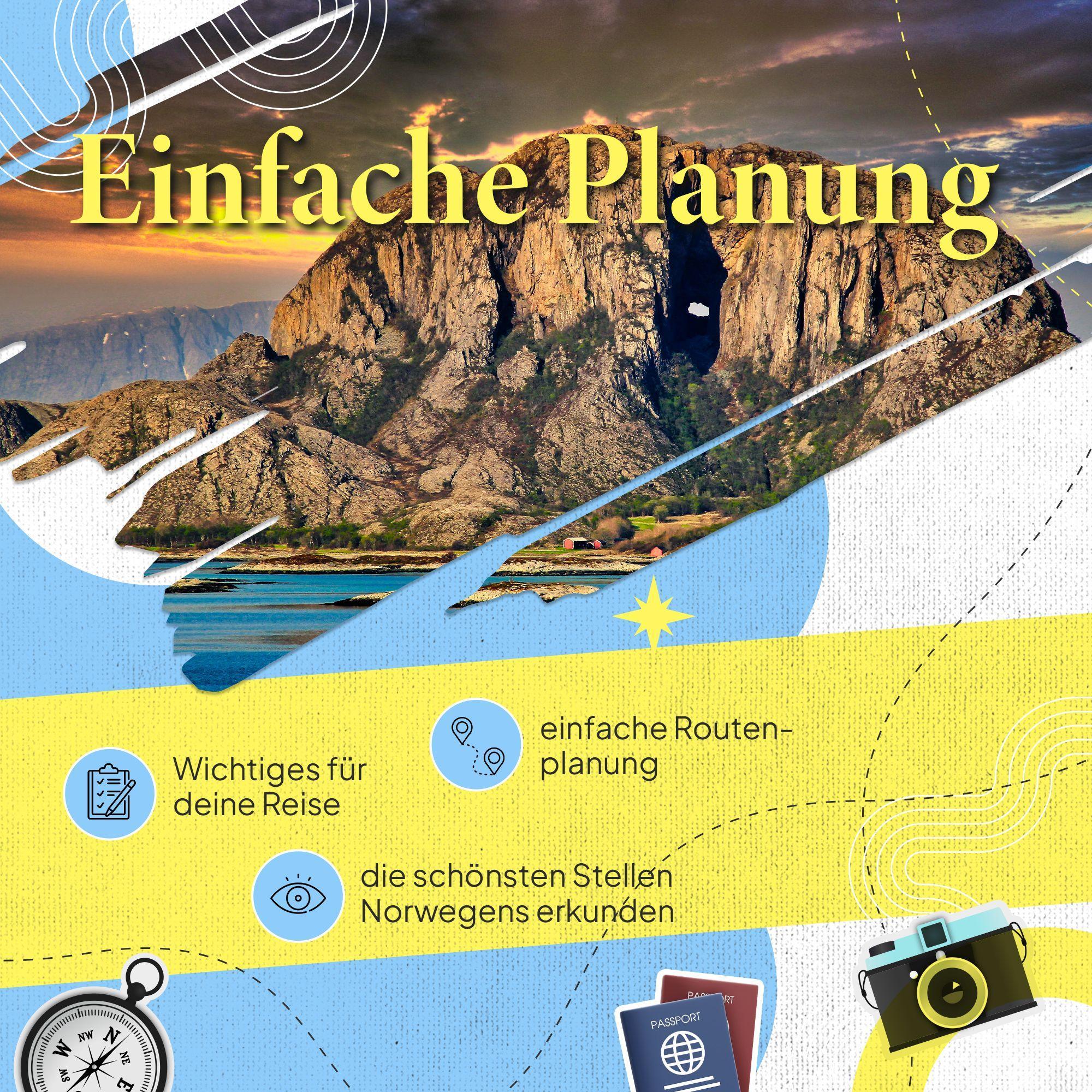 Beispielinhalt (Bild) Der Norwegen-Reiseführer