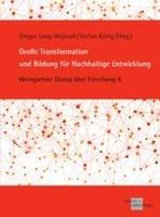 Vorderes Coverbild Große Transformation und Bildung für Nachhaltige Entwicklung