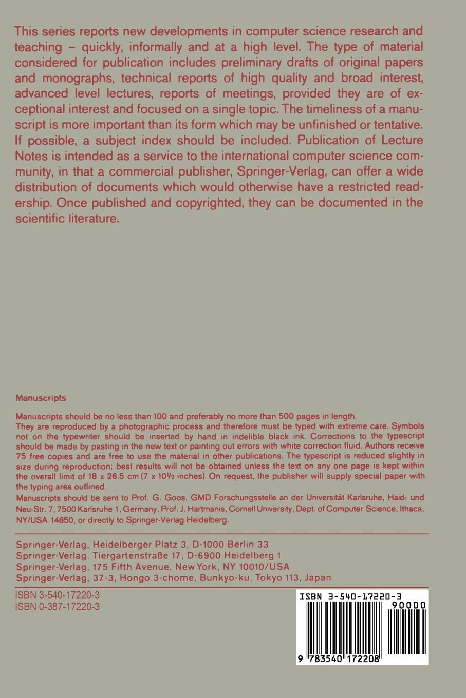 Rückseitencover Rewriting Techniques and Applications