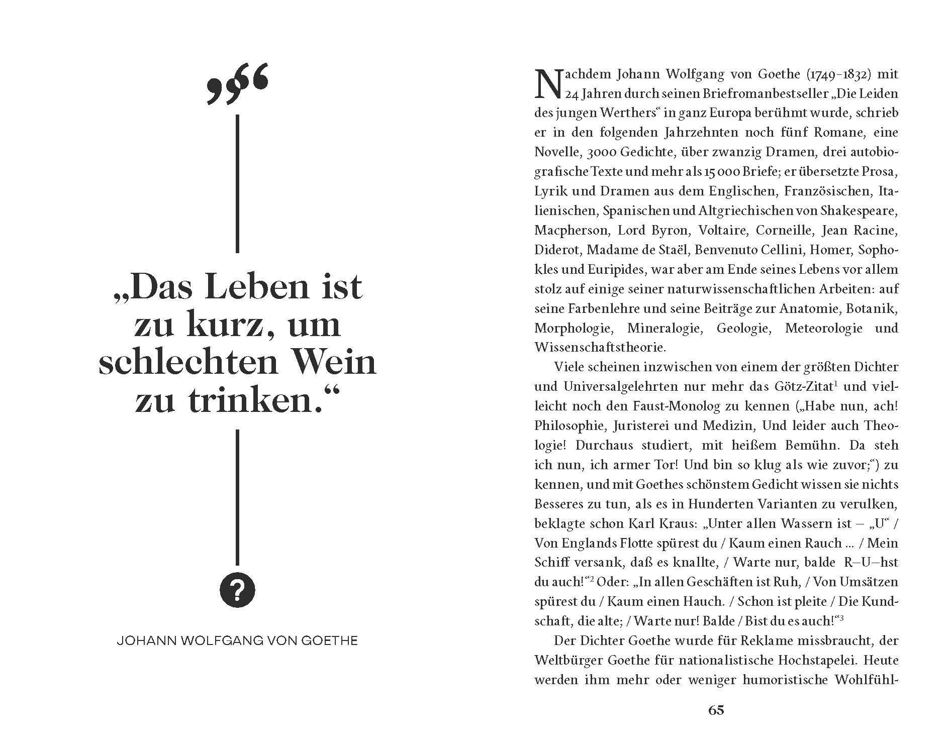 Beispielinhalt (Bild) Die besten falschesten Zitate aller Zeiten