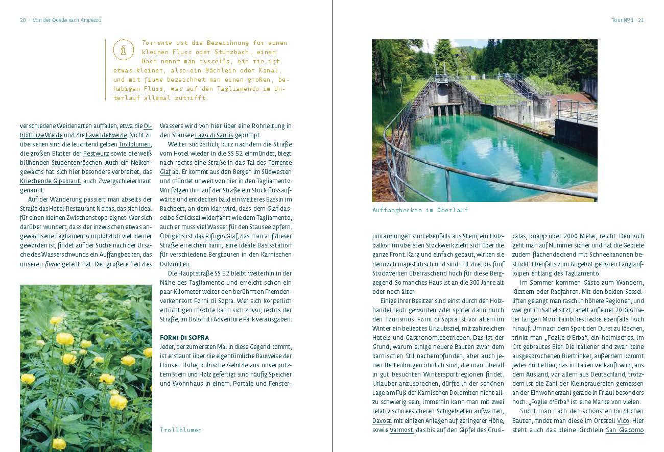 Beispielinhalt (Bild) Am Tagliamento