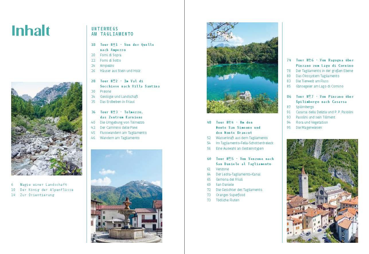 Beispielinhalt (Bild) Am Tagliamento