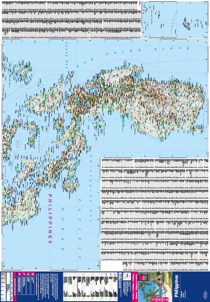 Beispielinhalt (Bild) Reise Know-How Landkarte Philippinen / Philippines (1:1.200.000)