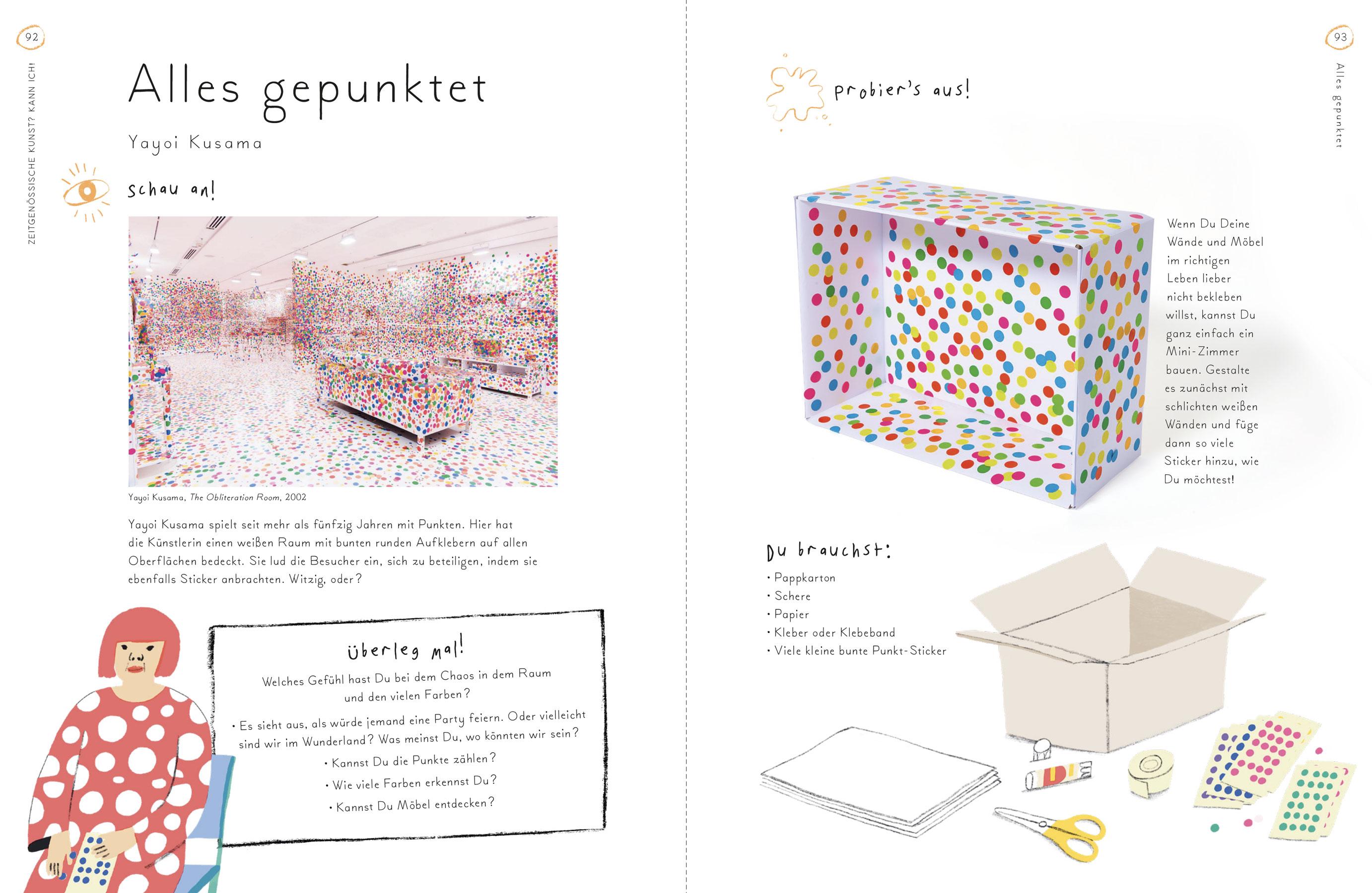 Beispielinhalt (Bild) Kunst? Kann ich! (Kunst für Kinder)